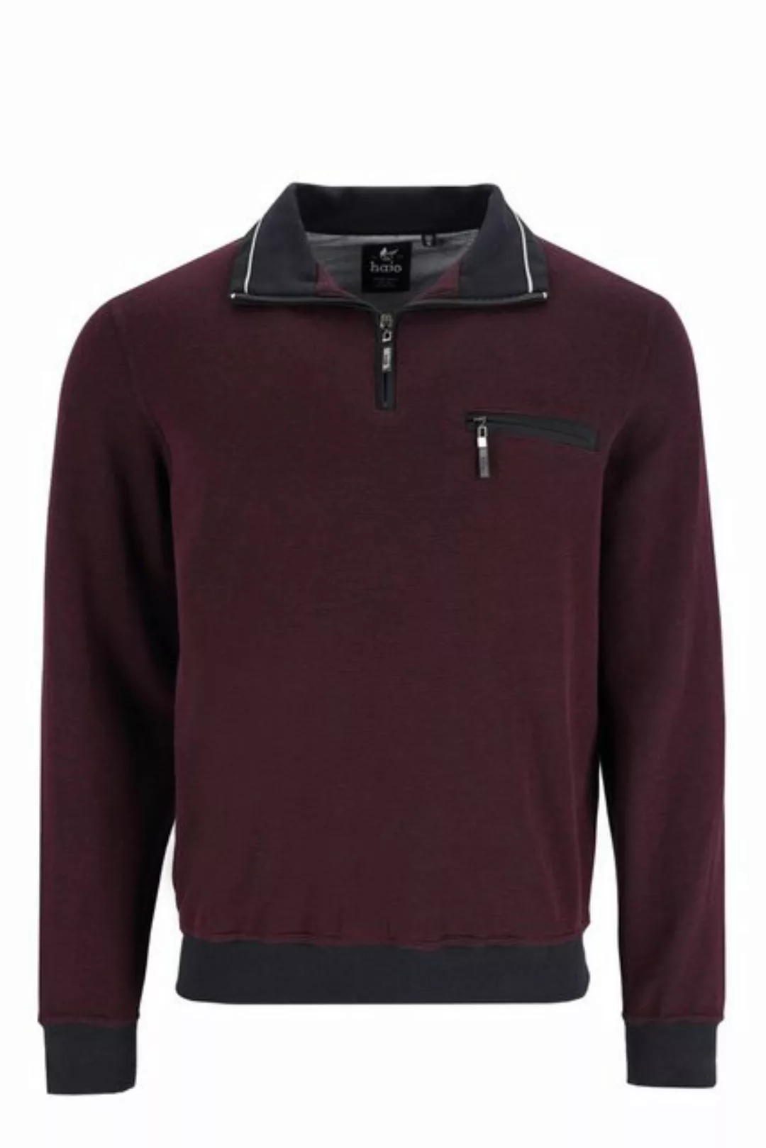 Hajo Sweatshirt H Sweatshirt Stay FreshPFAUENAUGE bordeaux günstig online kaufen