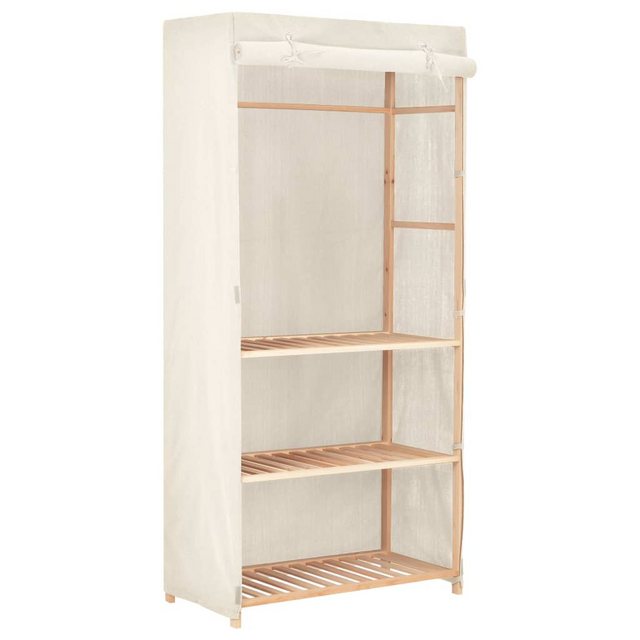 vidaXL Kleiderschrank Kleiderschrank Stoffschrank mit 3 Ebenen 79 x 40 x 17 günstig online kaufen