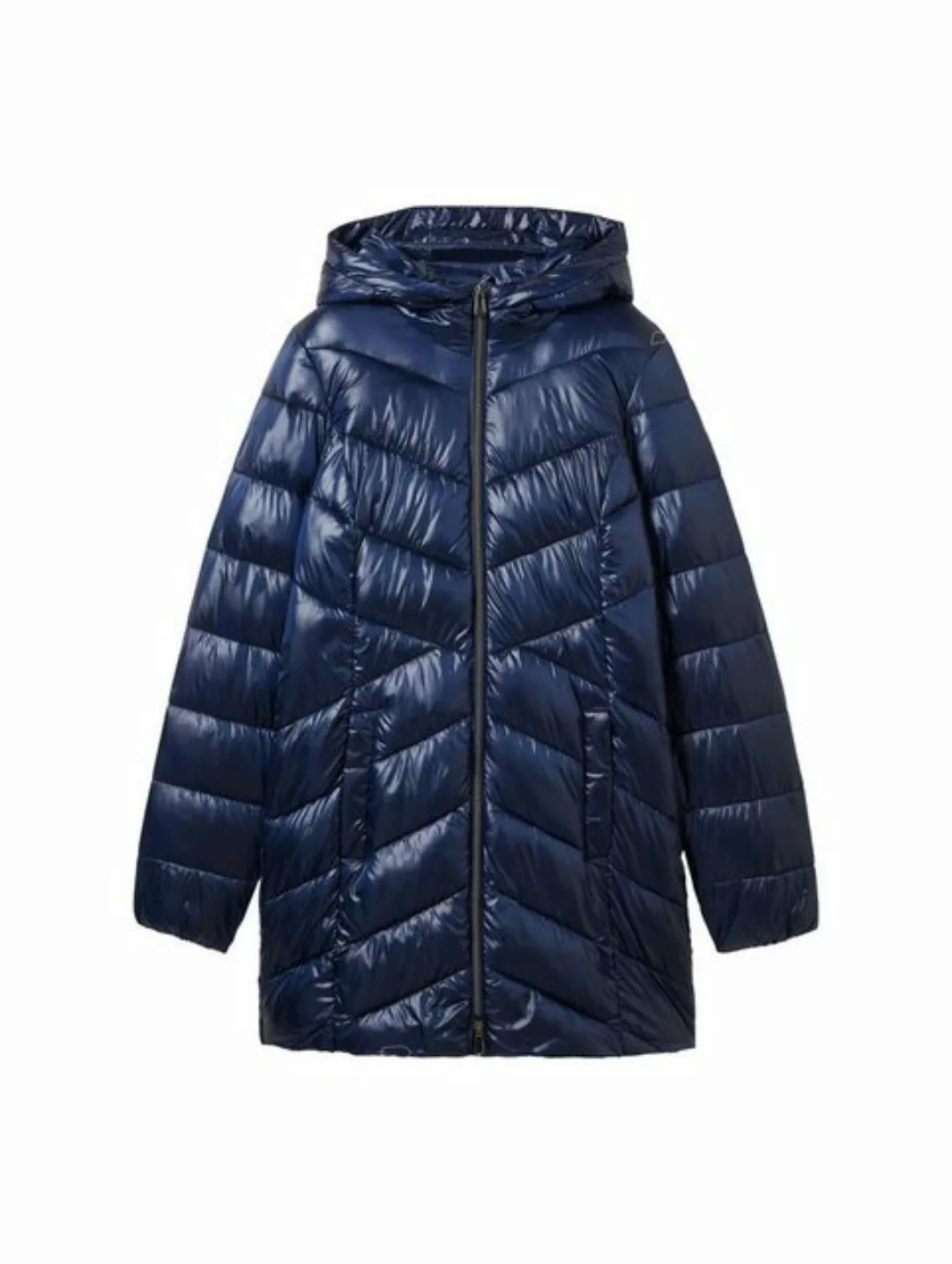 TOM TAILOR Outdoorjacke hooded lightweight coat, sky captain blue günstig online kaufen