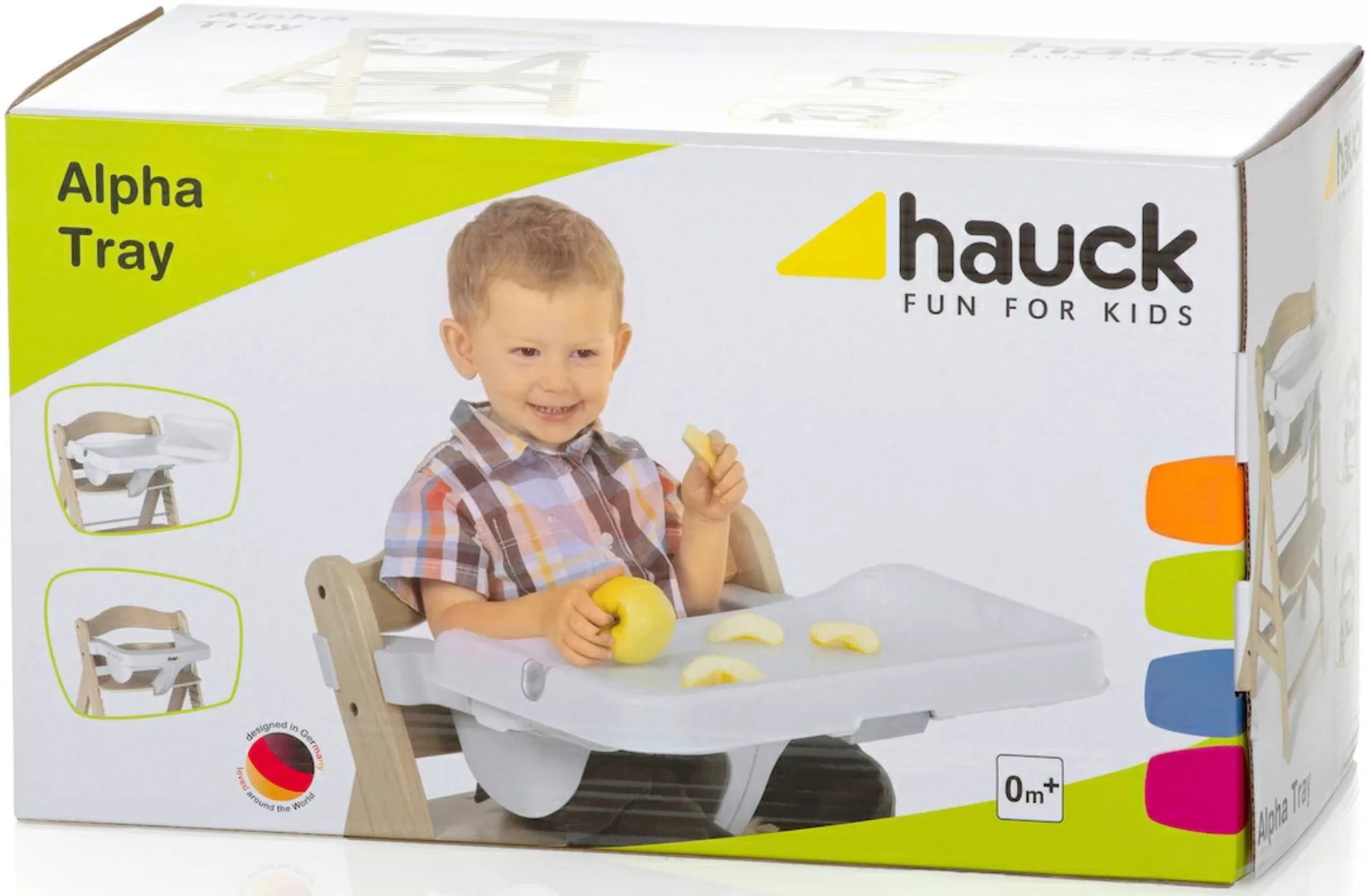 Hauck Hochstuhltablett "Alpha Tray Tischaufsatz, weiß", für Hochstühle Alph günstig online kaufen