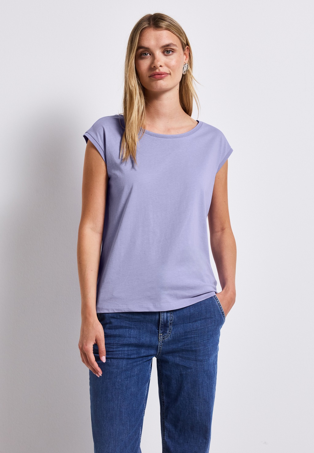 STREET ONE T-Shirt, aus reiner Baumwolle günstig online kaufen