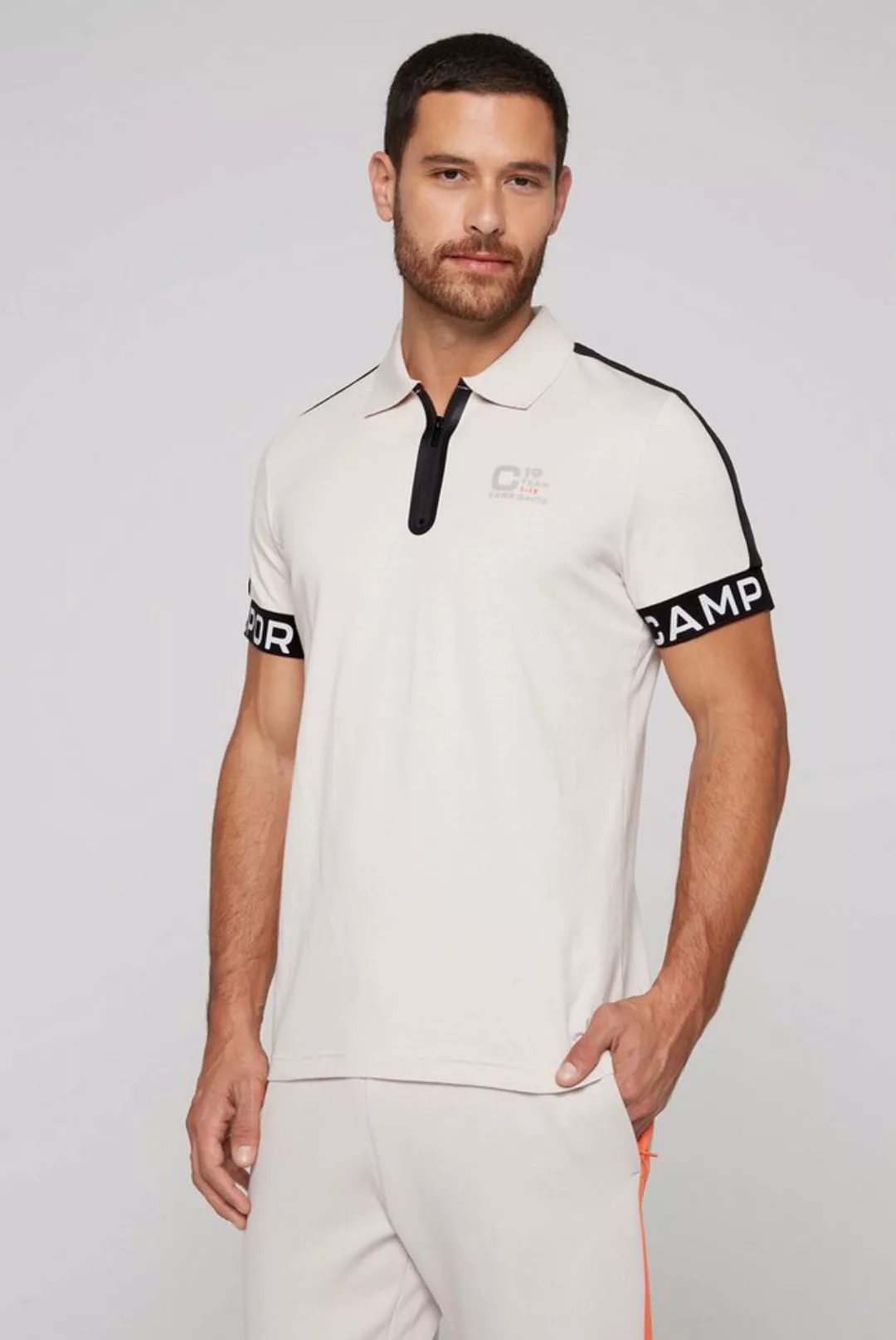 CAMP DAVID Poloshirt aus Baumwolle günstig online kaufen