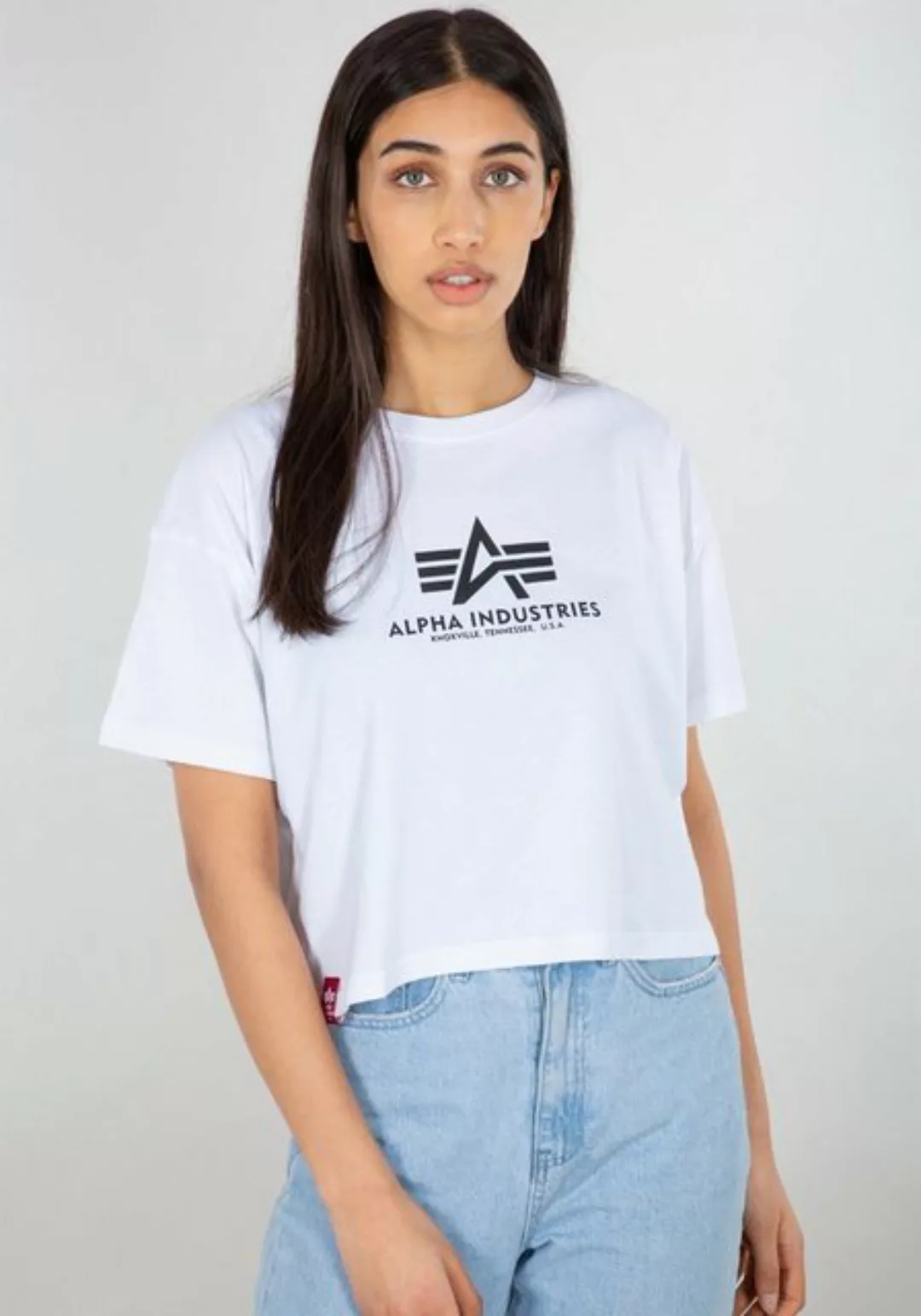 Alpha Industries T-Shirt "ALPHA INDUSTRIES Women - T-Shirts Basic T COS Wmn günstig online kaufen