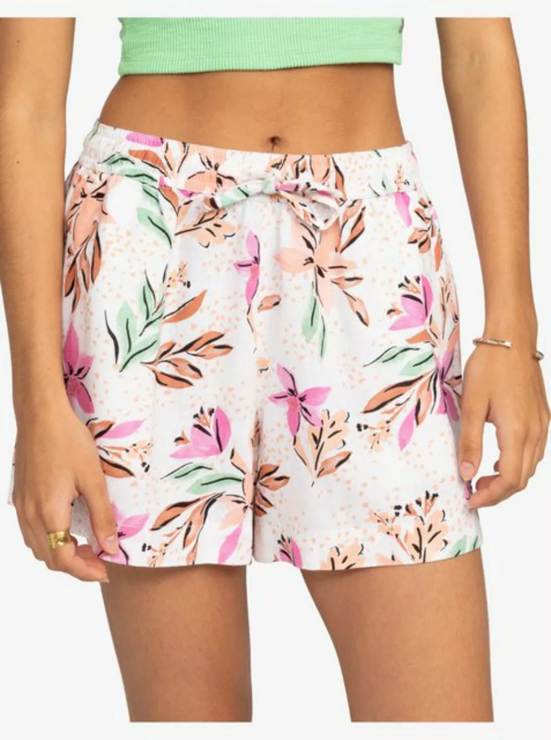 Roxy Shorts Lekeitio Break - Strand-Shorts mit elastischem Bund für Frauen günstig online kaufen