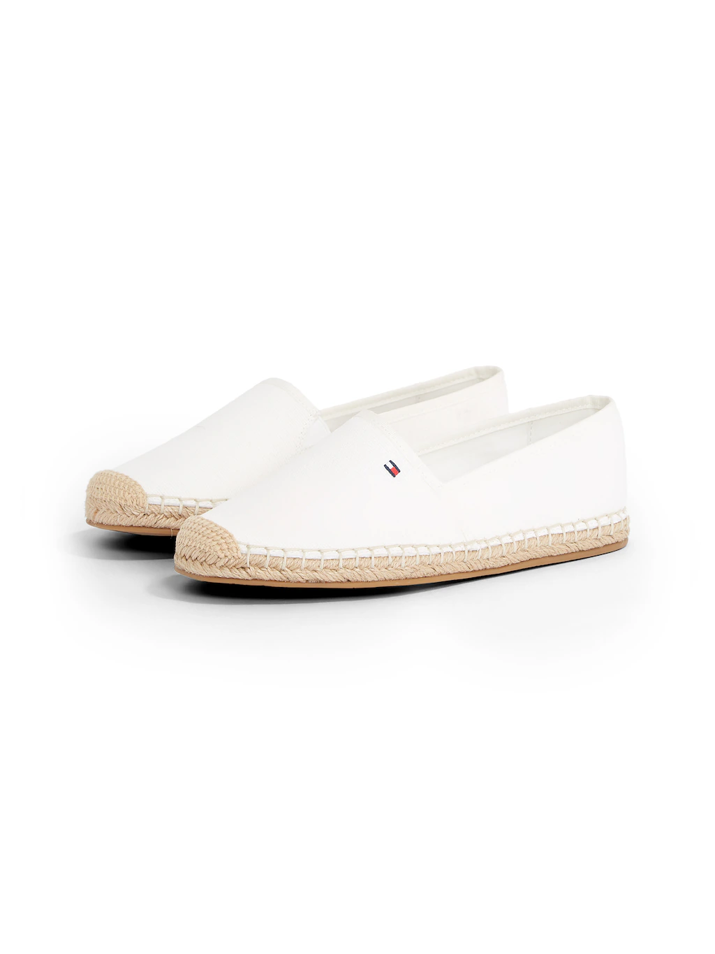 Tommy Hilfiger Espadrille "FLAG CANVAS ESPADRILLE", Slipper, Flats, Bequems günstig online kaufen