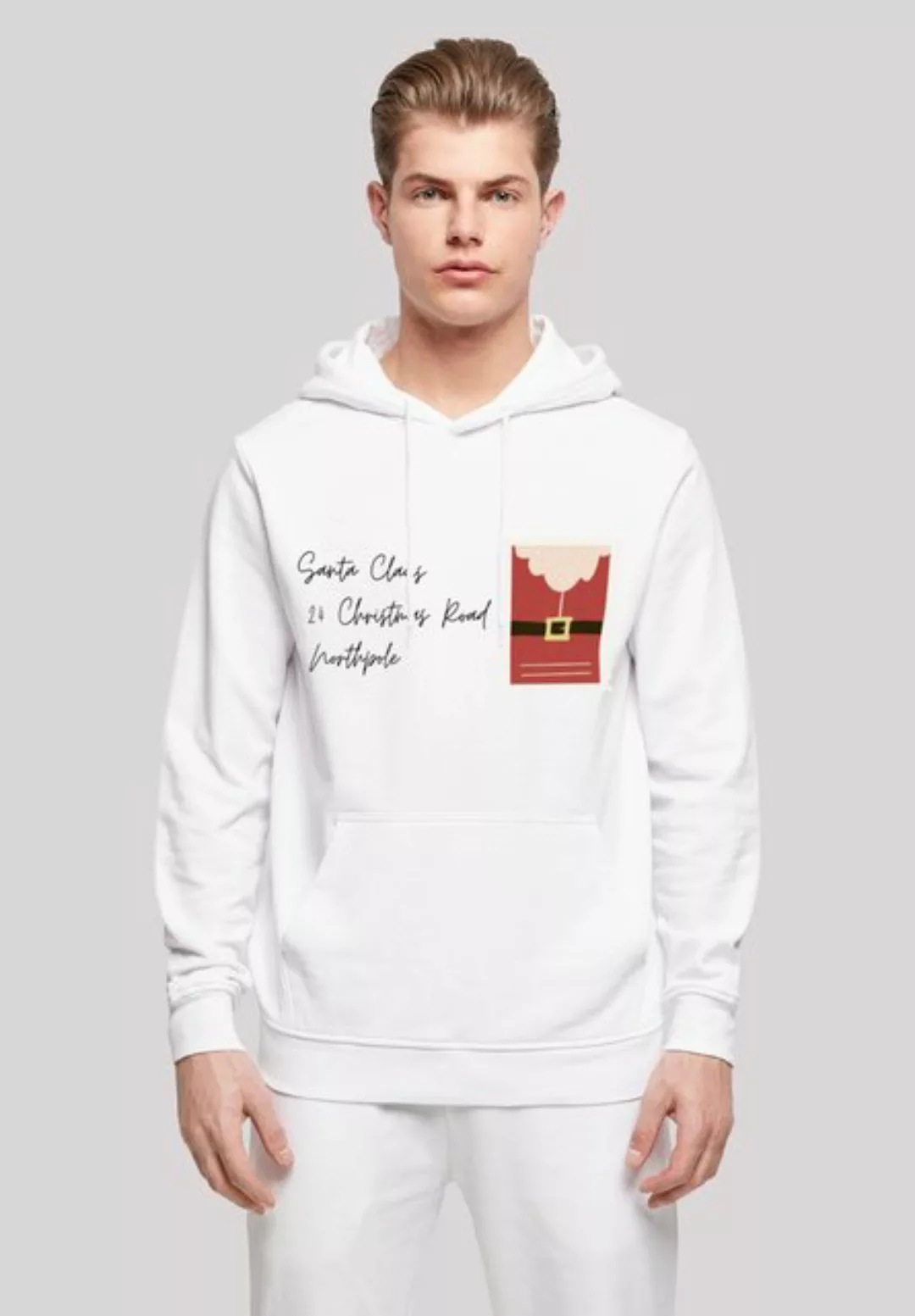 F4NT4STIC Kapuzenpullover Santa Letter Weihnachten Print günstig online kaufen