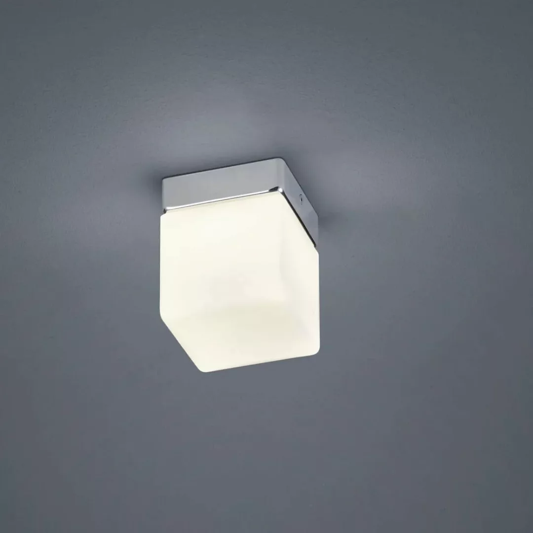 Helestra Keto LED-Deckenleuchte, Würfel, chrom günstig online kaufen
