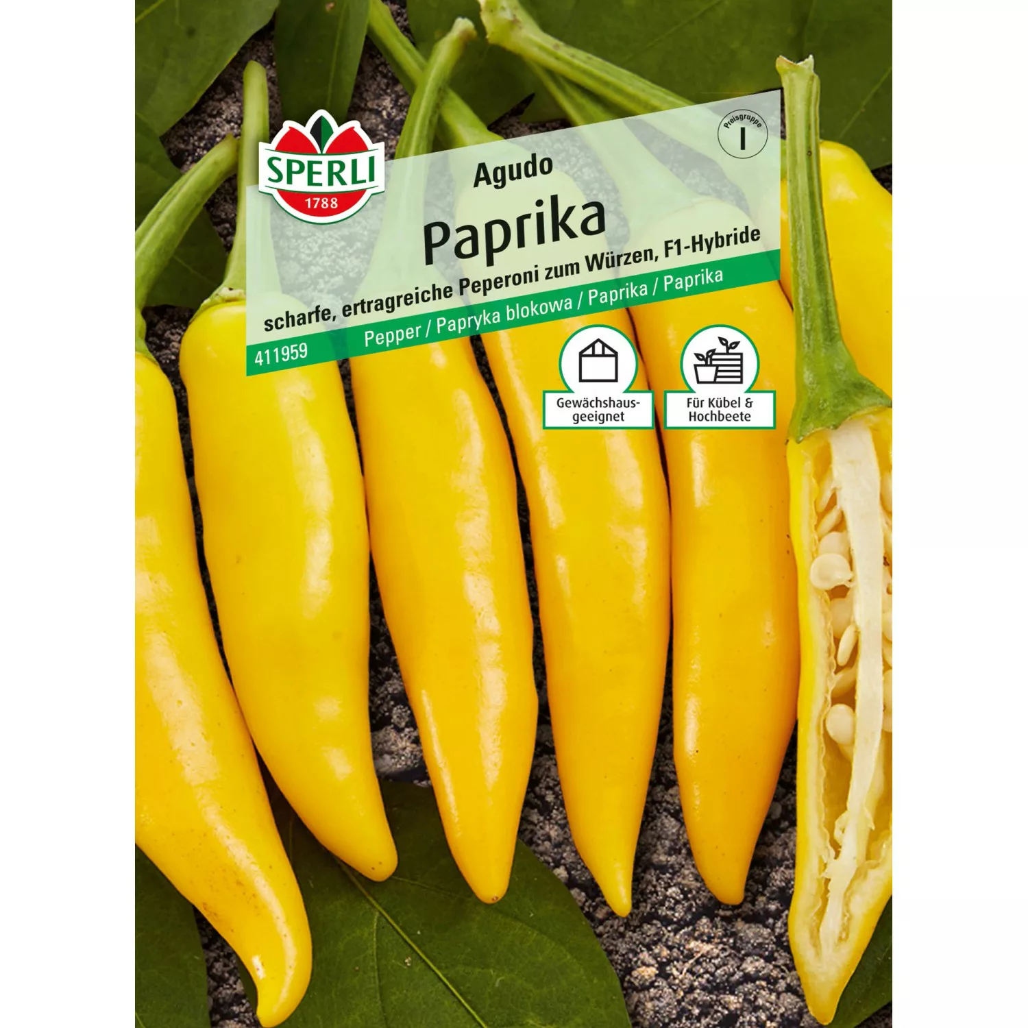 Sperli Paprika Agudo F1-Hybride günstig online kaufen