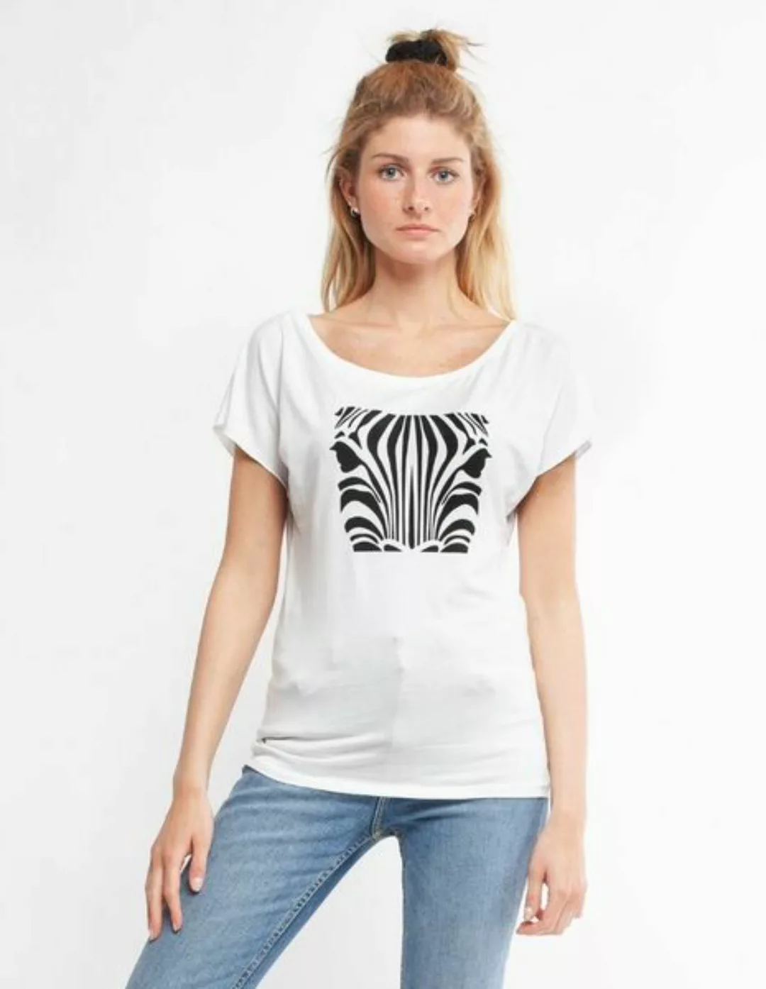 Damen T-shirt Aus Eukalyptus Faser "Elisabeth" | Zebra günstig online kaufen