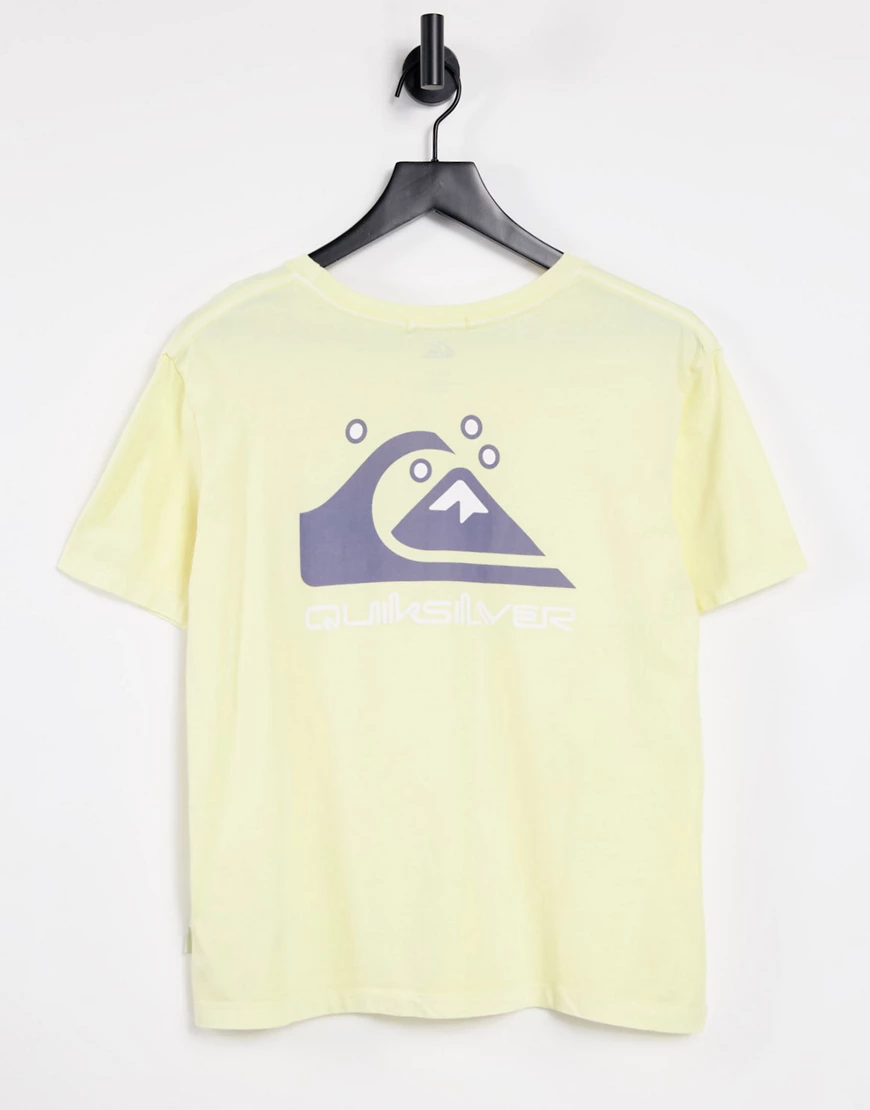 Quicksilver Standard – T-Shirt in Gelb günstig online kaufen