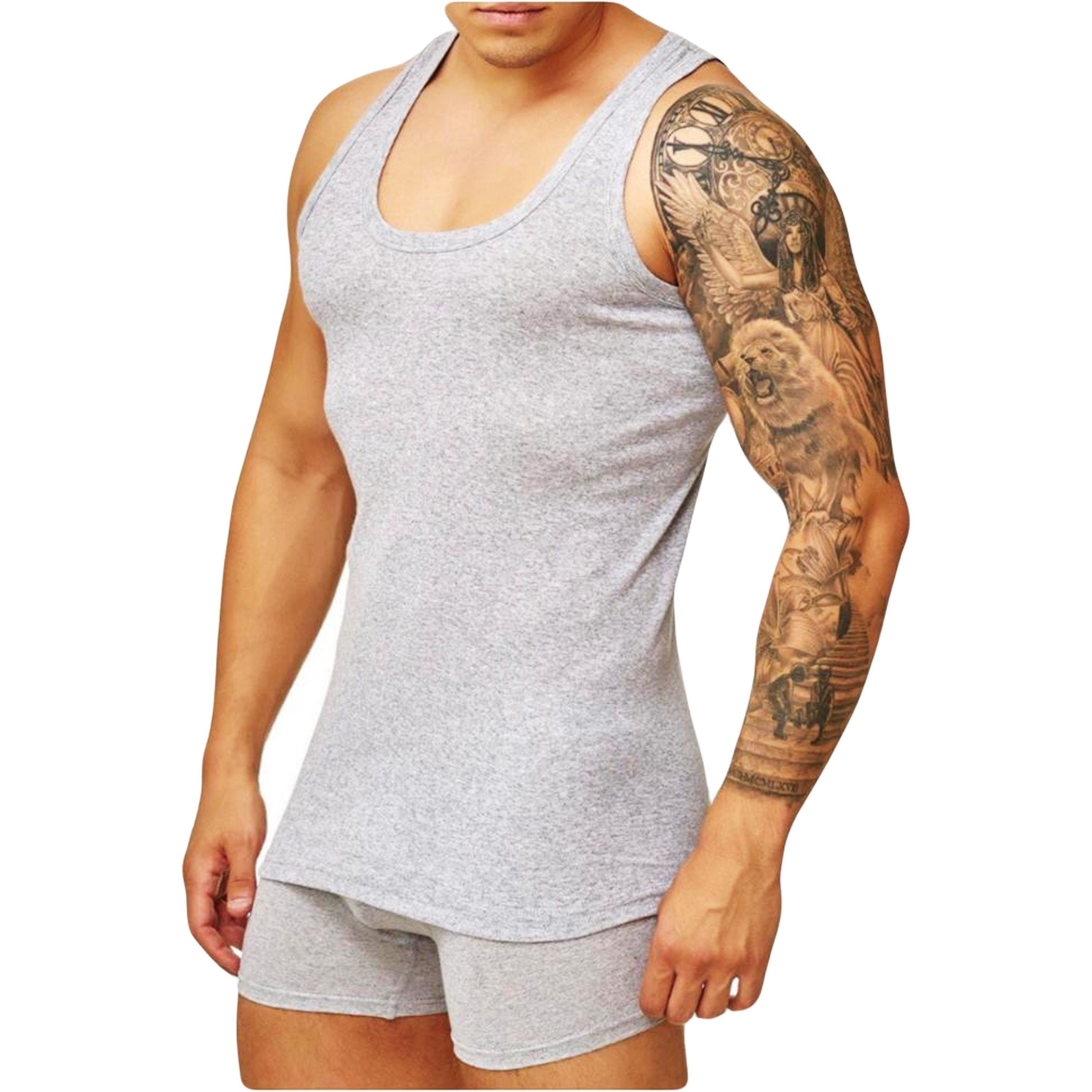 TEXEMP Unterhemd 4er Pack Herren Unterhemd günstig online kaufen