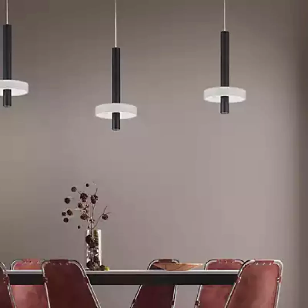 LED Pendelleuchte Kea in Nickel 27W 1680lm günstig online kaufen