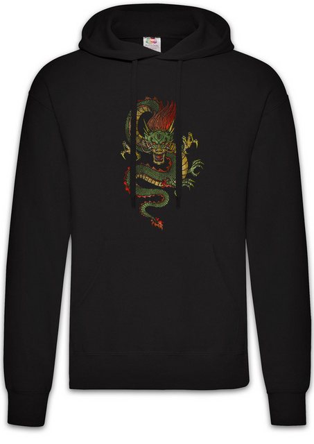 Urban Backwoods Hoodie Chinese Dragon Herren Hoodie Drache Fantasy Tattoo M günstig online kaufen