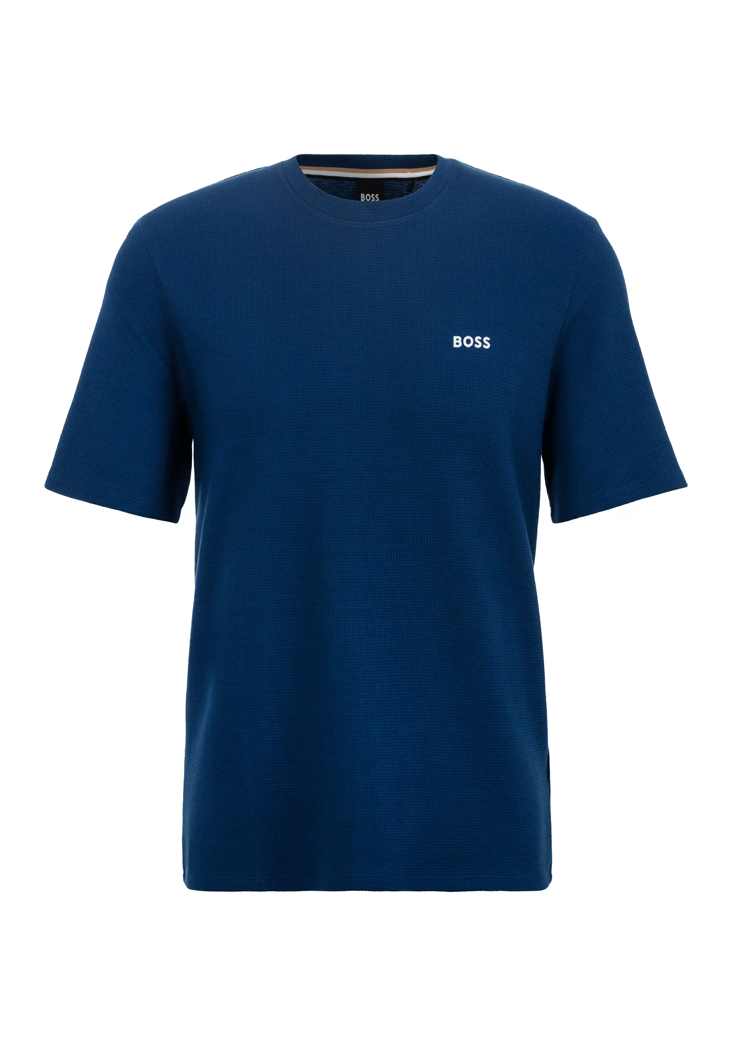 BOSS T-Shirt "Waffle T-Shirt 10242355 01", mit Waffelmuster günstig online kaufen