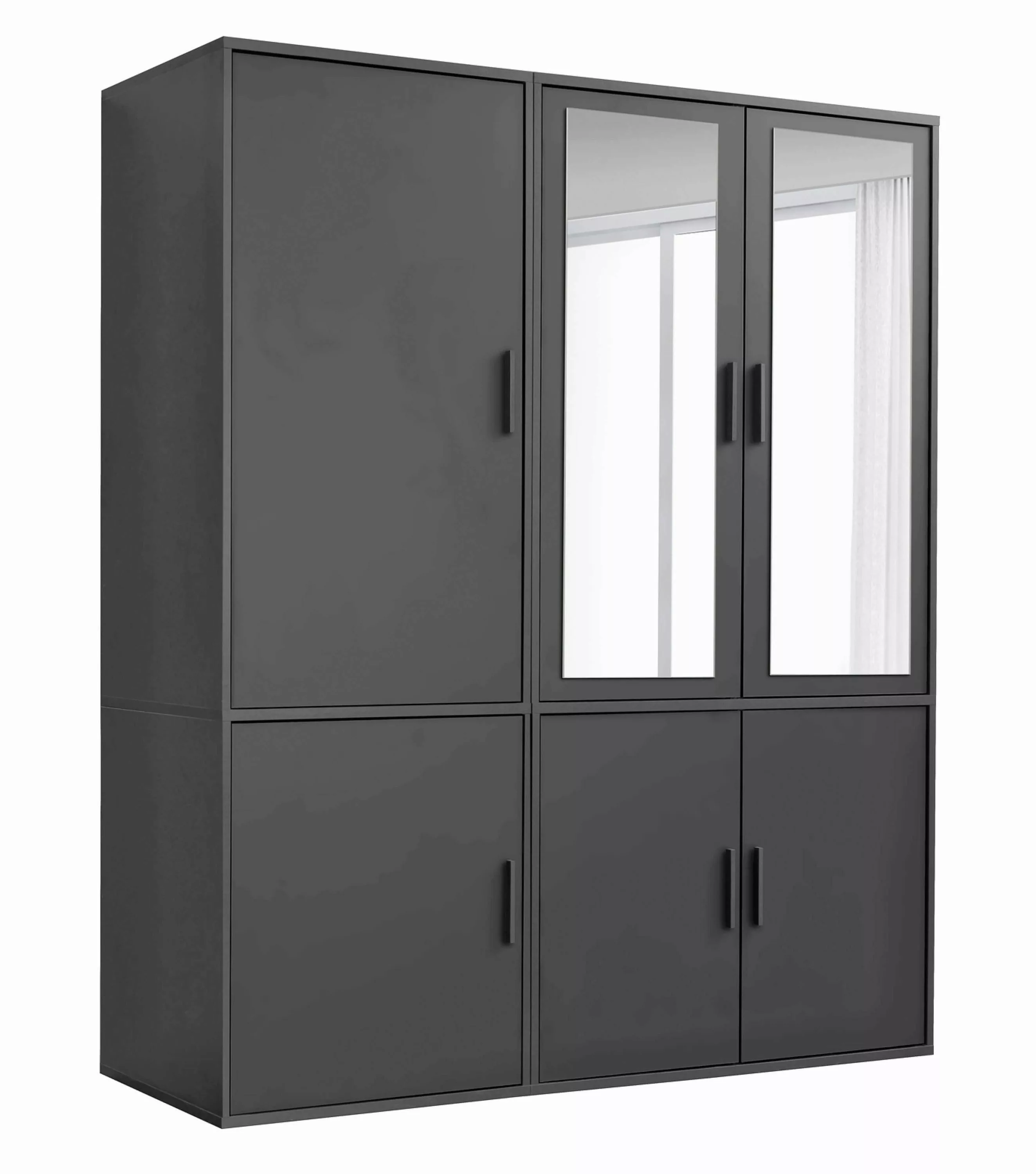 mokebo Kleiderschrank Der Grenzenlose (6-Türig mit günstig online kaufen