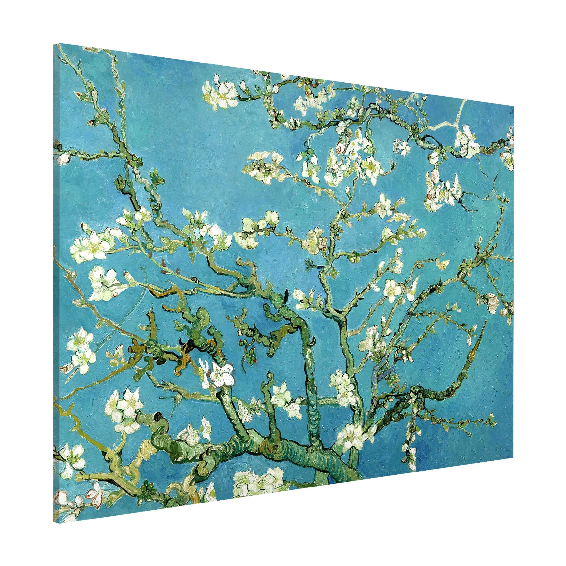 Magnettafel Kunstdruck - Querformat 4:3 Vincent van Gogh - Mandelblüte günstig online kaufen