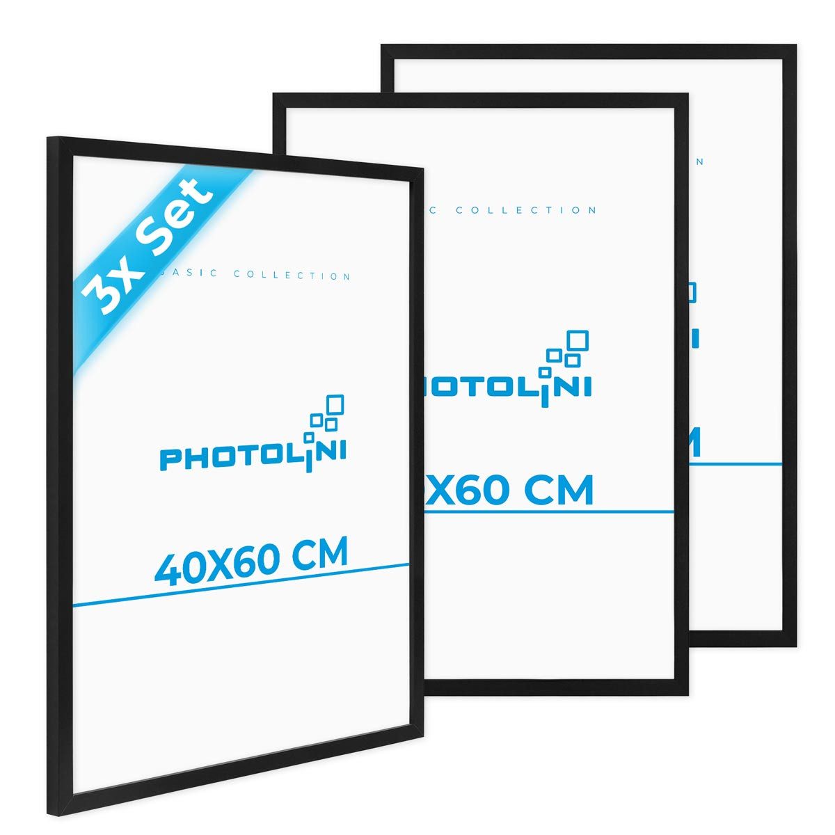 PHOTOLINI Bilderrahmen 3er Set, stabiles MDF-Holz, günstig online kaufen