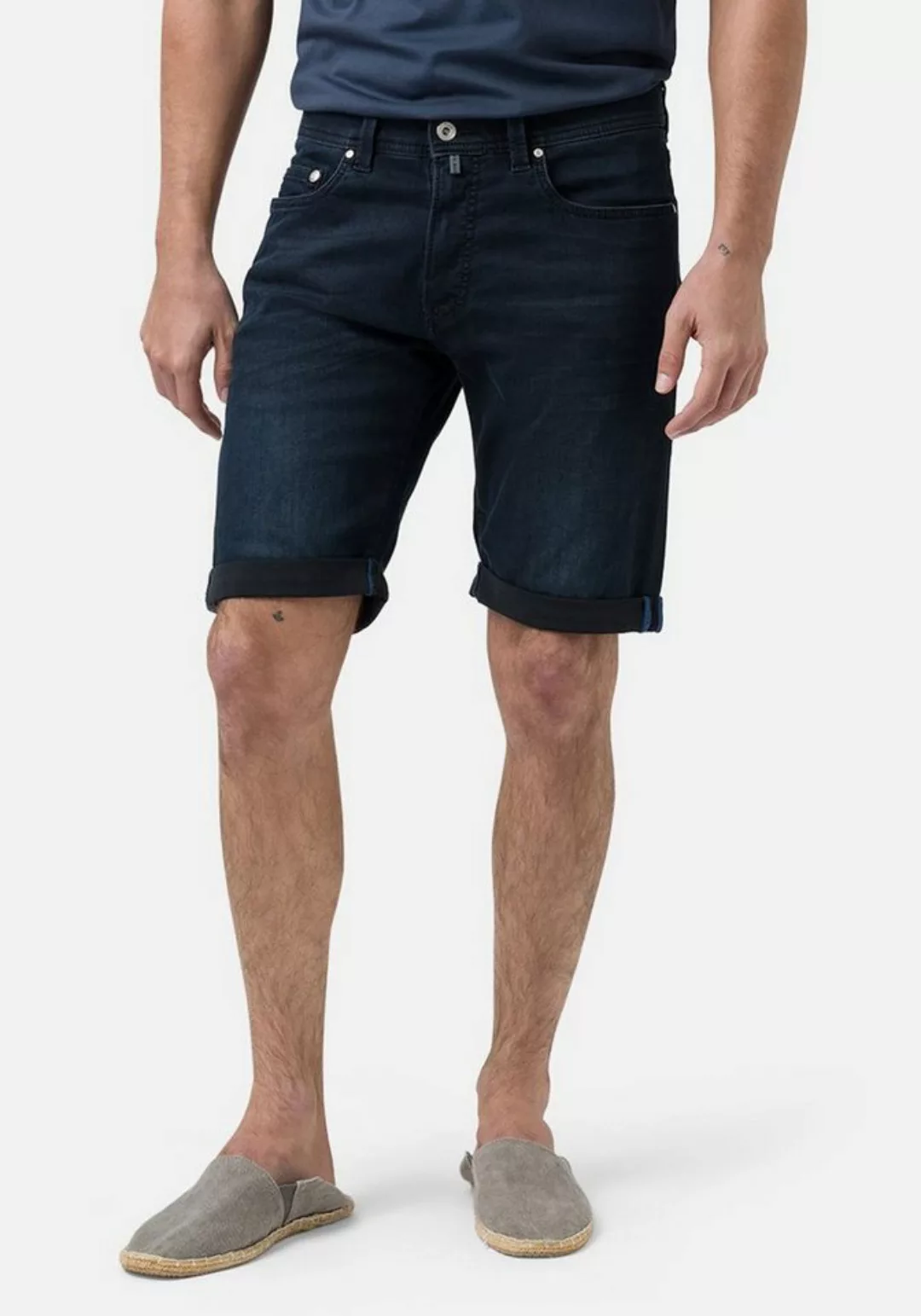 Pierre Cardin Jeansshorts Lyon Bermuda Futureflex Denim, leicht günstig online kaufen