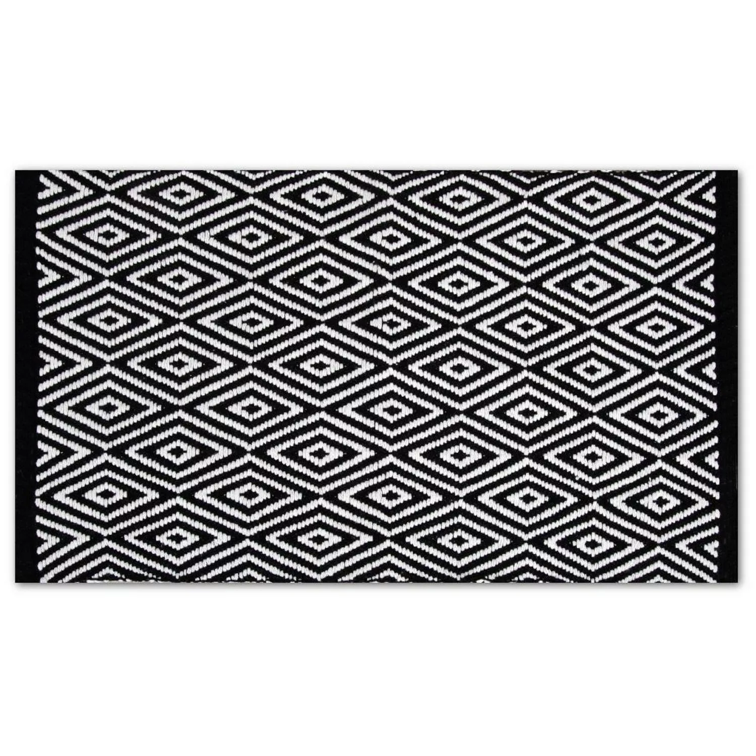 ProHome Teppiche Black & White 50 x 80 cm Diamond günstig online kaufen