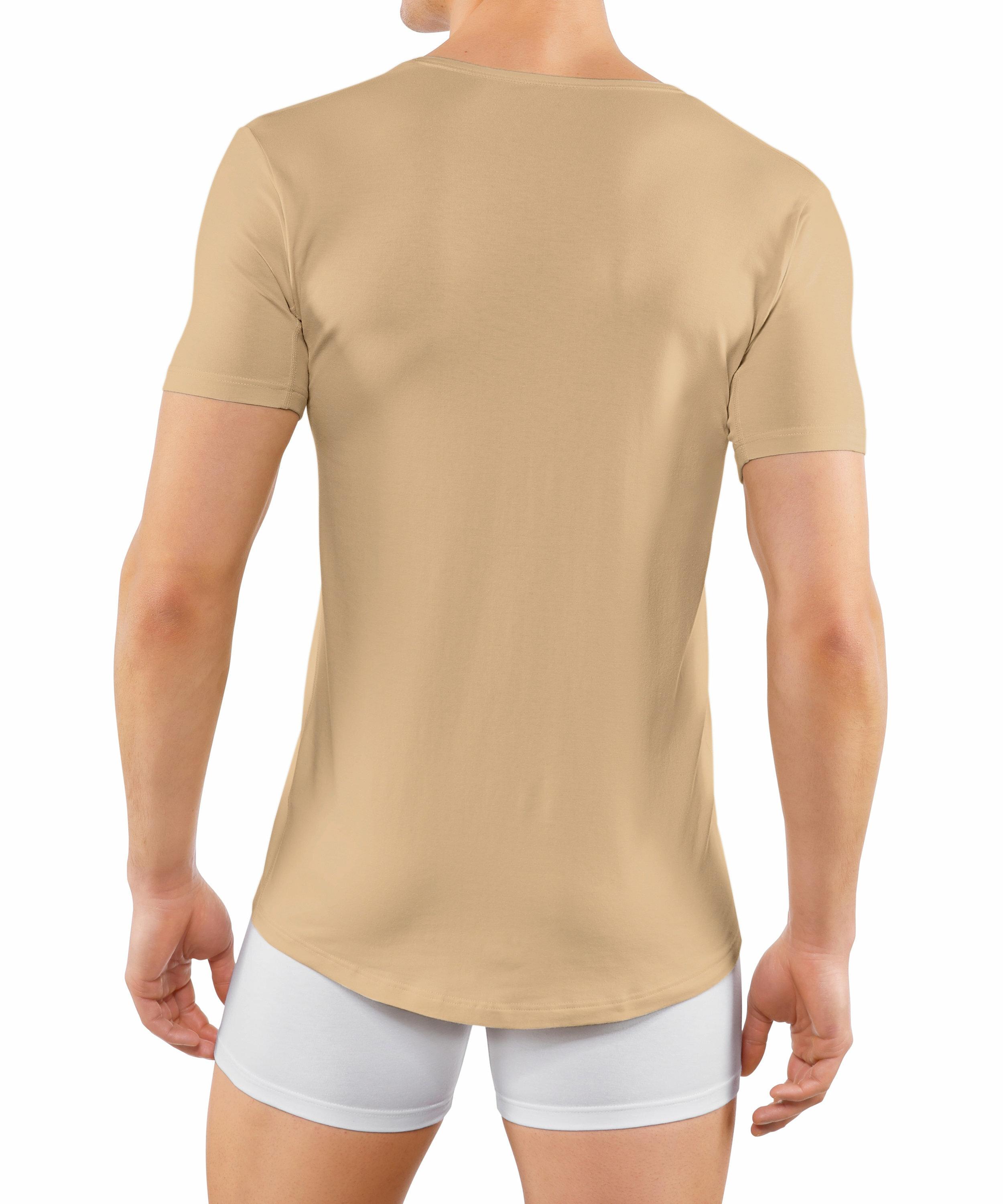 FALKE Herren T-Shirt Daily Climate Control, S, Braun, Uni, Baumwolle, 68014 günstig online kaufen
