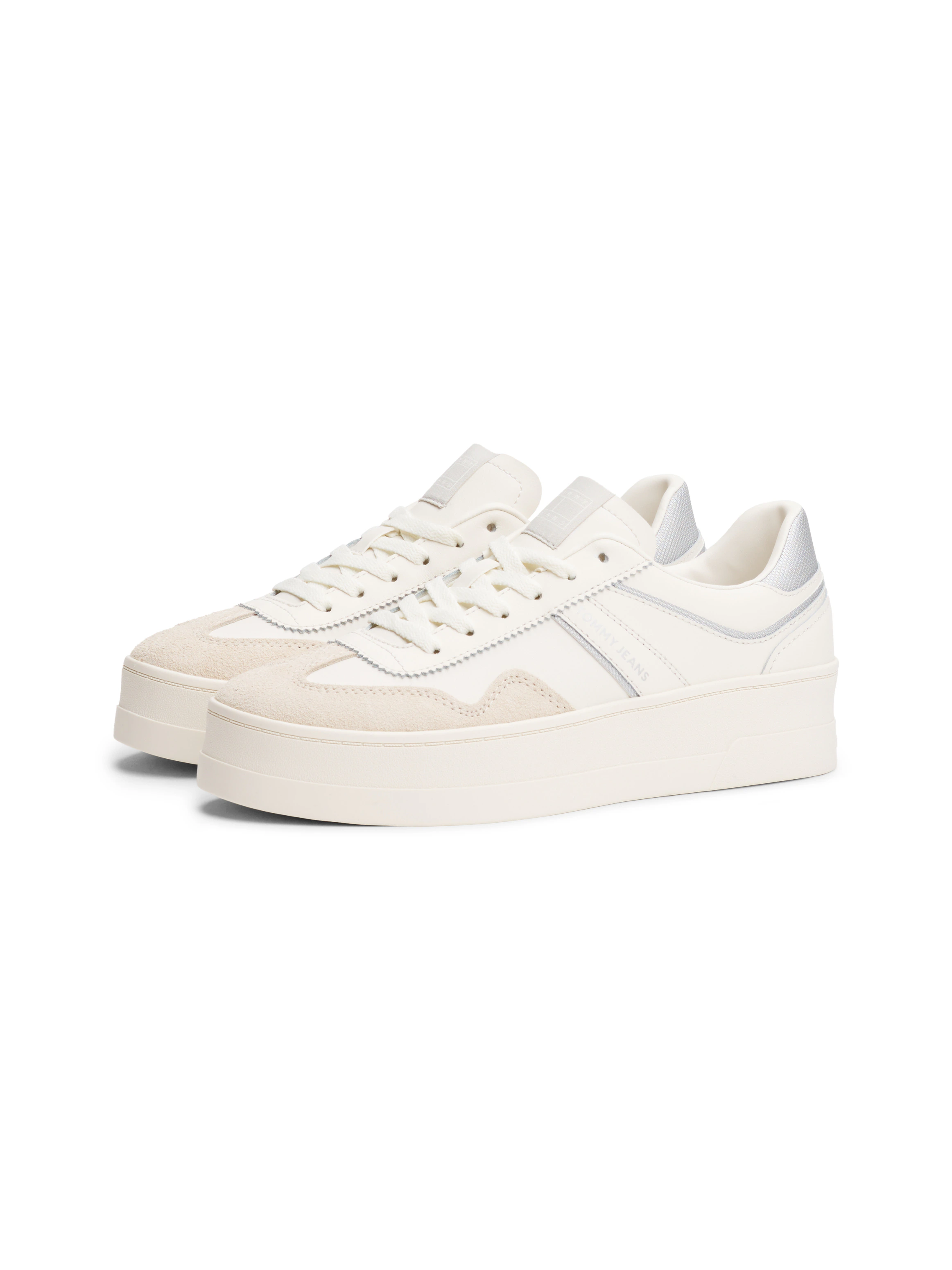 Tommy Jeans Plateausneaker "THE GREENWICH FLATFORM", Freizeitschuh, Halbsch günstig online kaufen