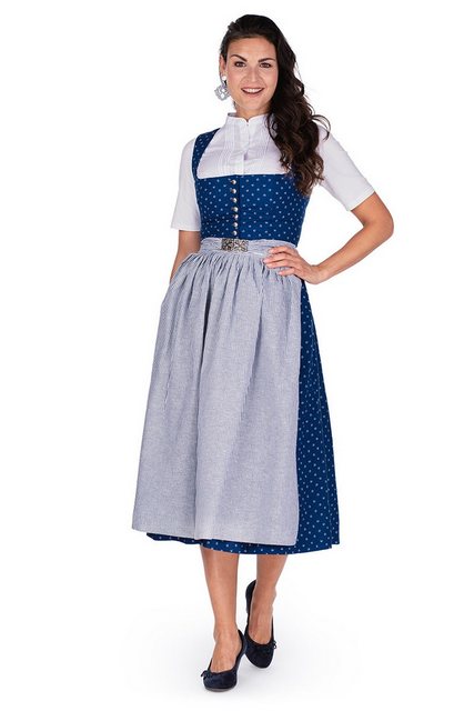 Berwin & Wolff Dirndl Dirndl lang 2tlg. - NOELLA - marine günstig online kaufen