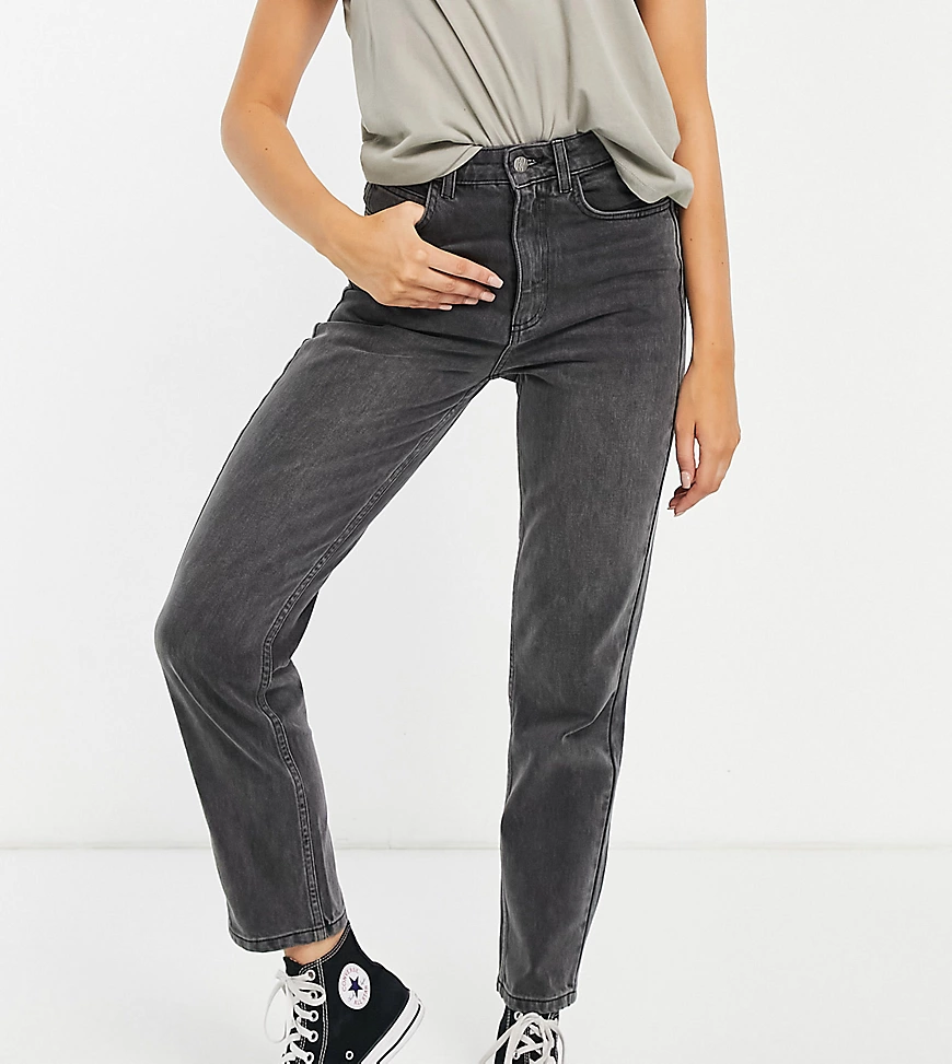 Reclaimed Vintage – The '91 – Mom-Jeans in verwaschenem Schwarz-Grau günstig online kaufen