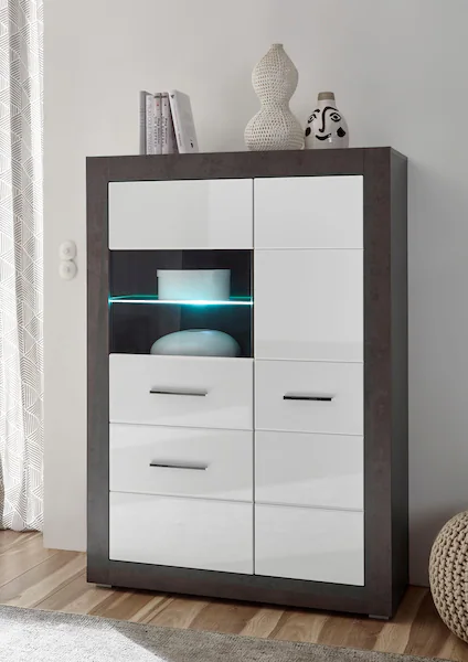 INOSIGN Vitrine "Etero", Höhe 142 cm günstig online kaufen