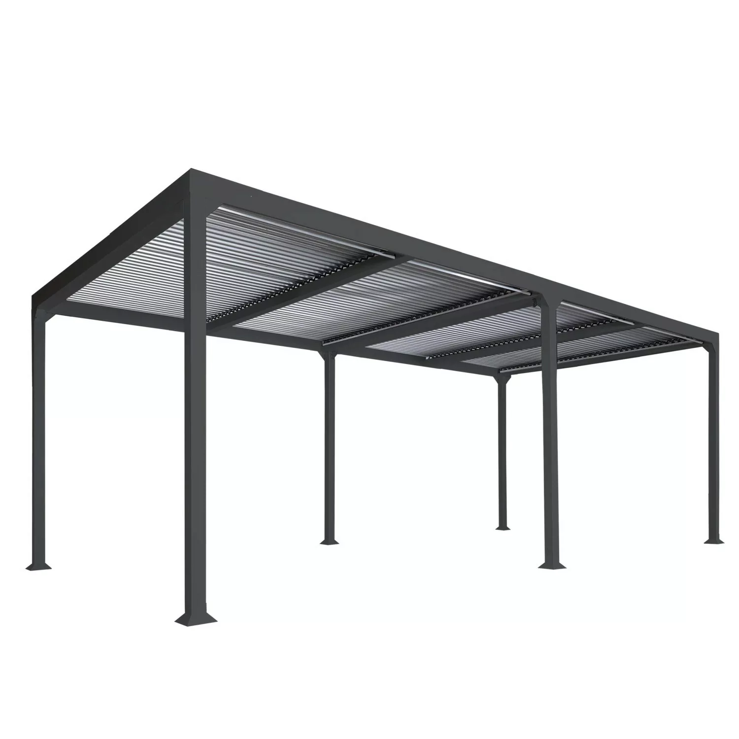 MCW Alu Pergola L41 Anthrazit 3x6m günstig online kaufen