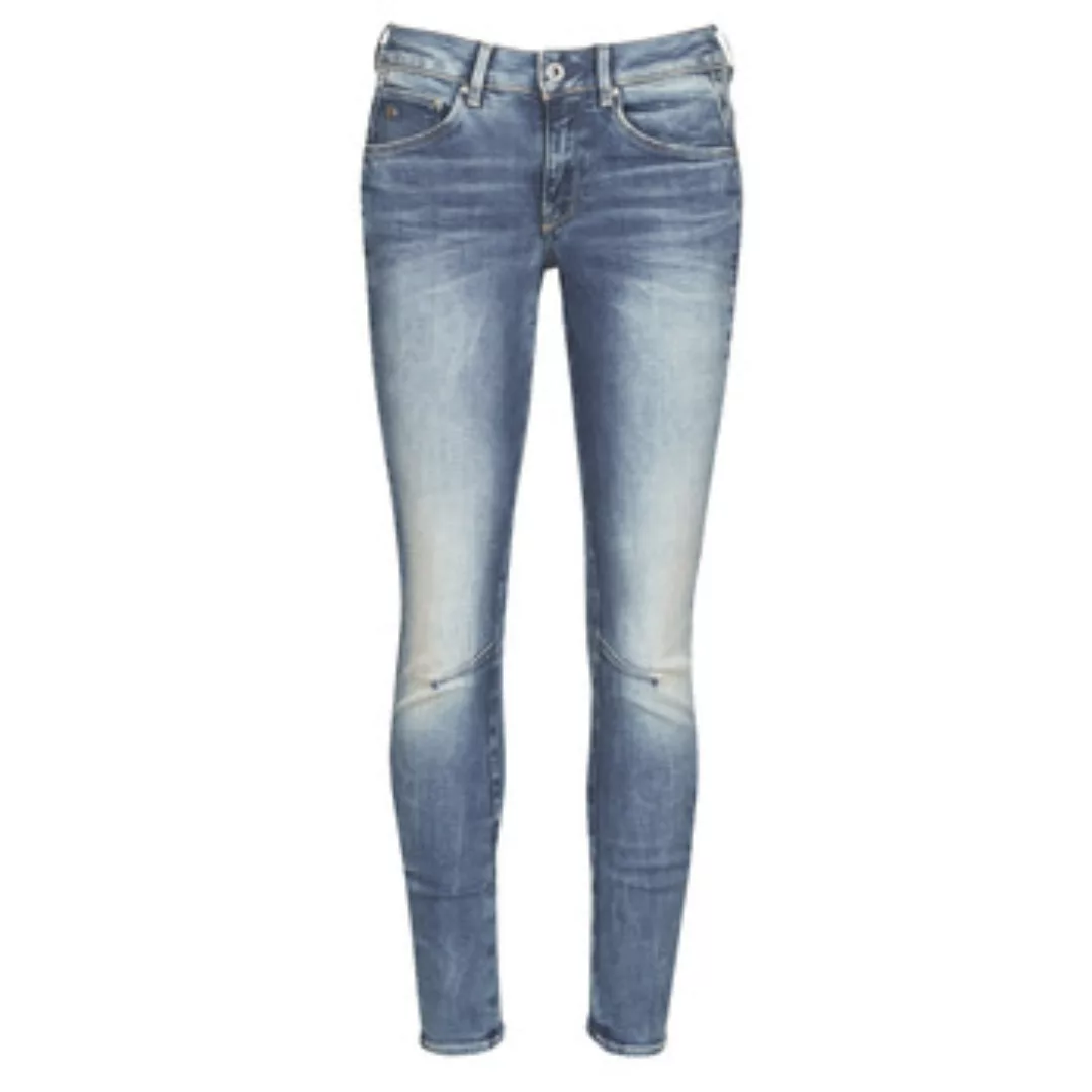 G-Star Damen Jeans ARC 3D Mid Waist Skinny Fit Blau Medium Aged günstig online kaufen