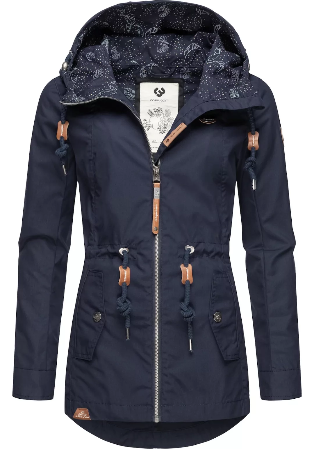 Ragwear Outdoorjacke "Monadis", mit Kapuze, Leichte Damen Übergangsjacke mi günstig online kaufen