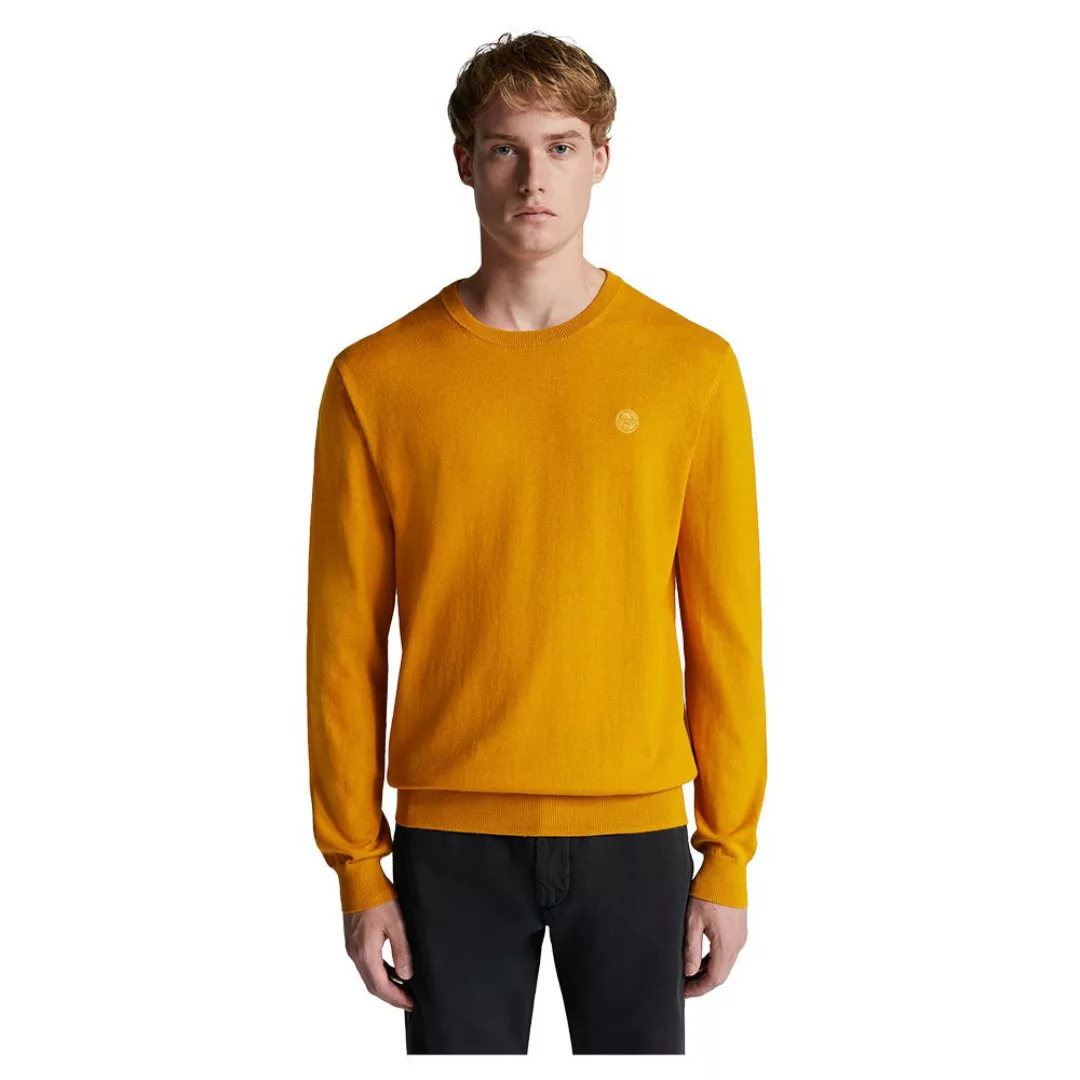 North Sails Cotton Wool Pullover L Golden Yellow günstig online kaufen