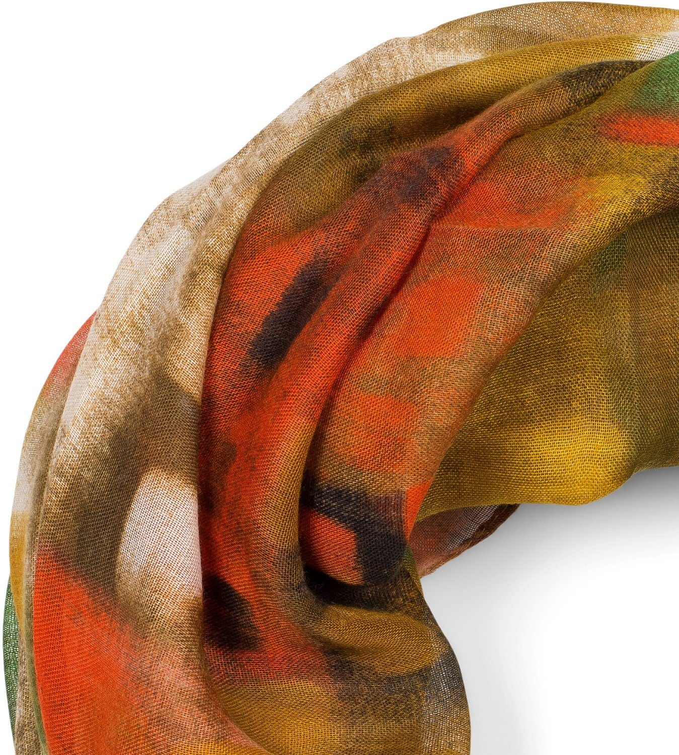 styleBREAKER Loop Loop Schal mit buntem günstig online kaufen