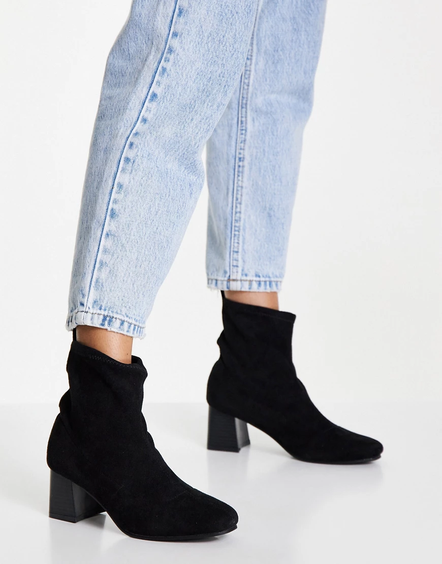 BEBO – Callie – Hohe Ankle-Boots in Schwarz günstig online kaufen