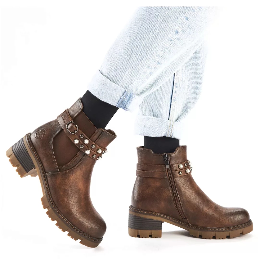 Rieker Winterstiefelette, Winterboots, Chelseaboots mit praktischem Innen-R günstig online kaufen