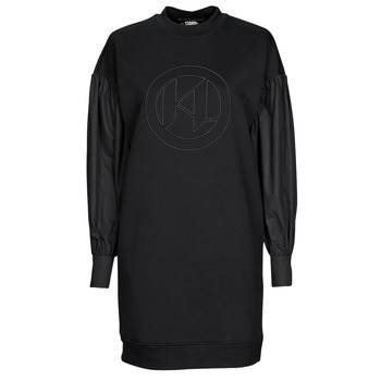 Karl Lagerfeld  Kurze Kleider FABRIC MIX SWEATDRESS günstig online kaufen