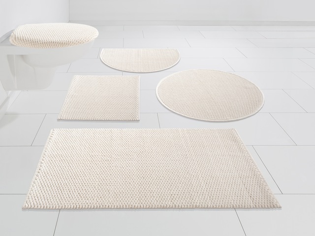 my home Badematte Dalia, Badvorleger, Badezimmer günstig online kaufen