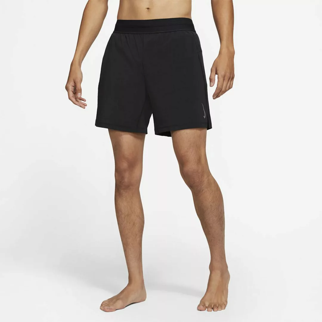 Nike Yoga Dri-fit Active 2 In 1 Kurze Hosen S Black / Gray günstig online kaufen