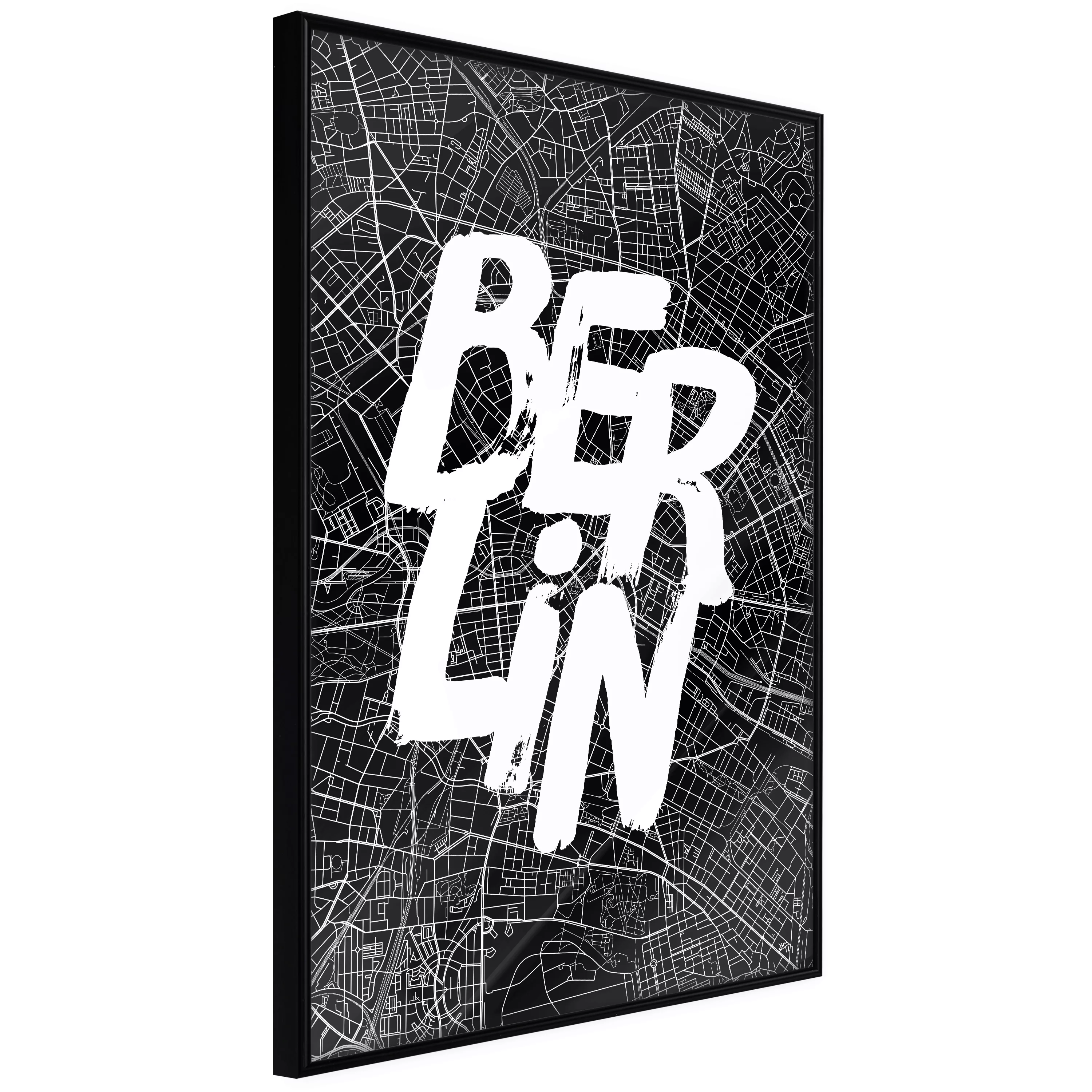 Poster - Negative Berlin [poster] günstig online kaufen