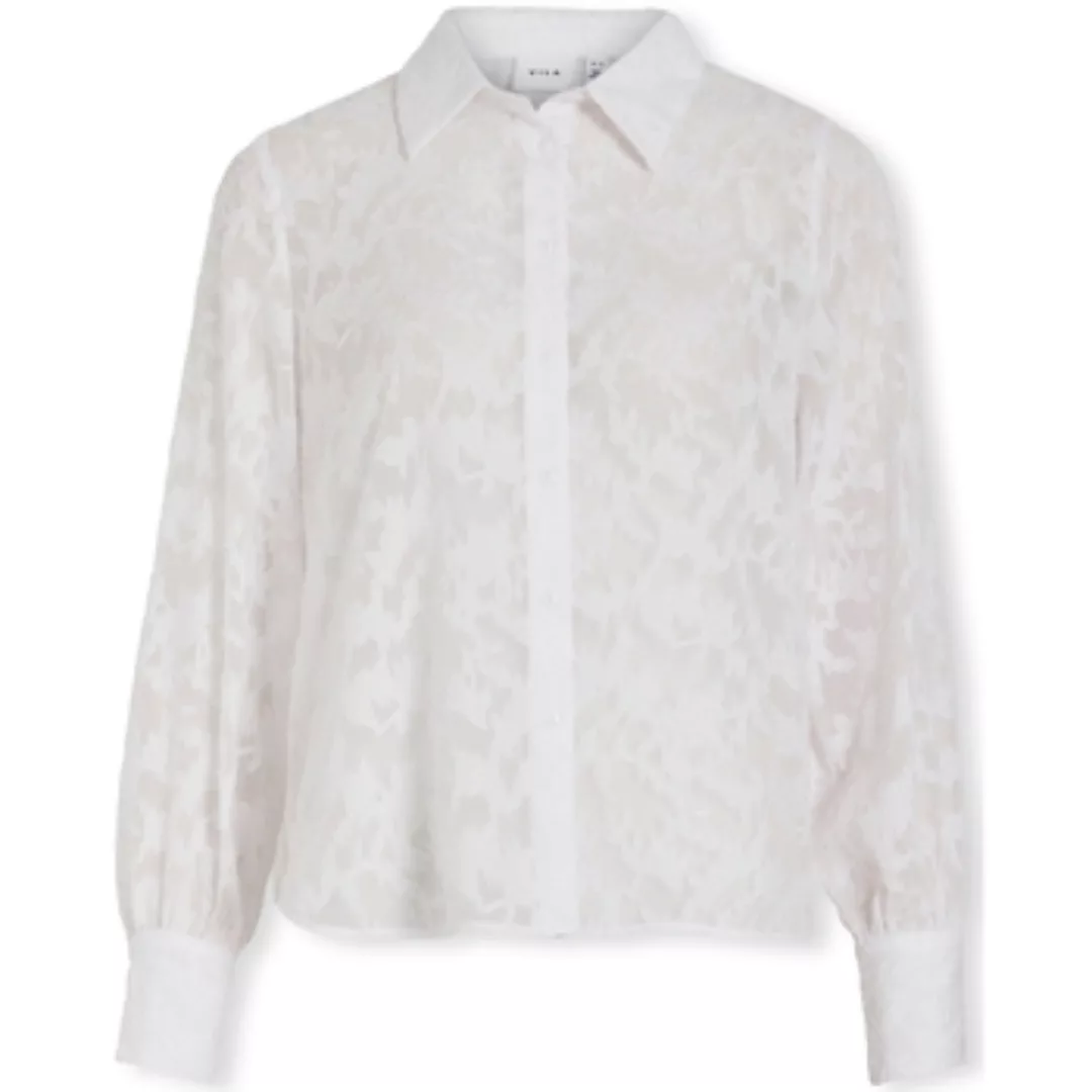 Vila  Blusen Noos Flema New Shirt L/S - Bright White günstig online kaufen