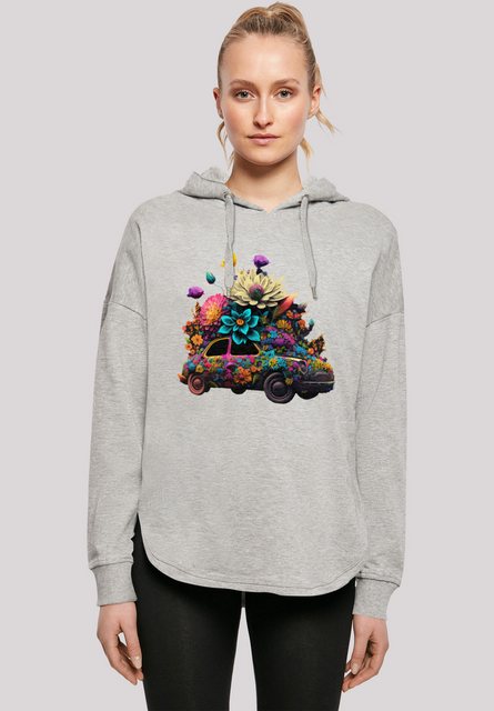 F4NT4STIC Kapuzenpullover Blumen Auto Oversize Hoodie Print günstig online kaufen