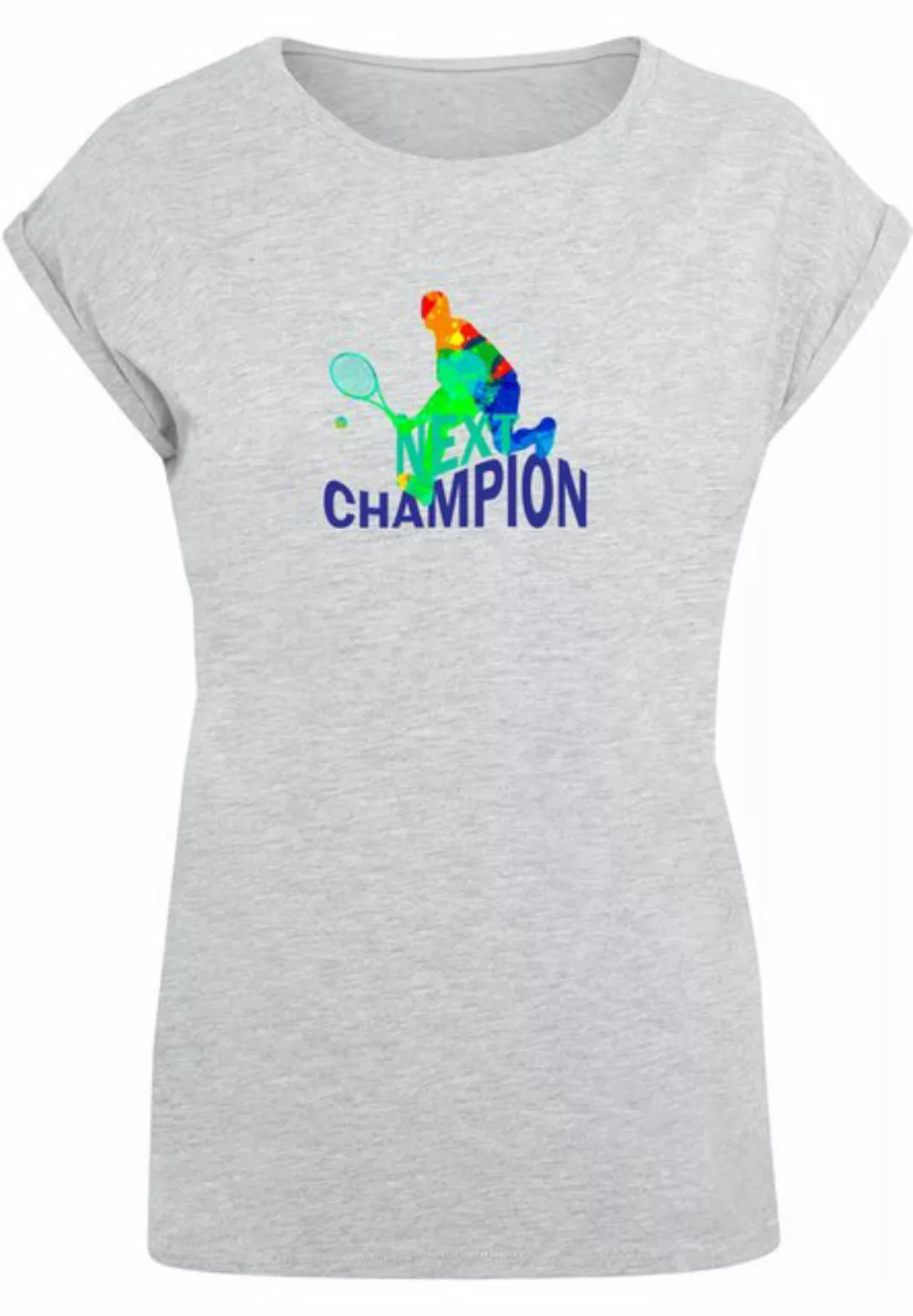 Merchcode T-Shirt Merchcode Damen Ladies Next Champion Extended Shoulder Te günstig online kaufen