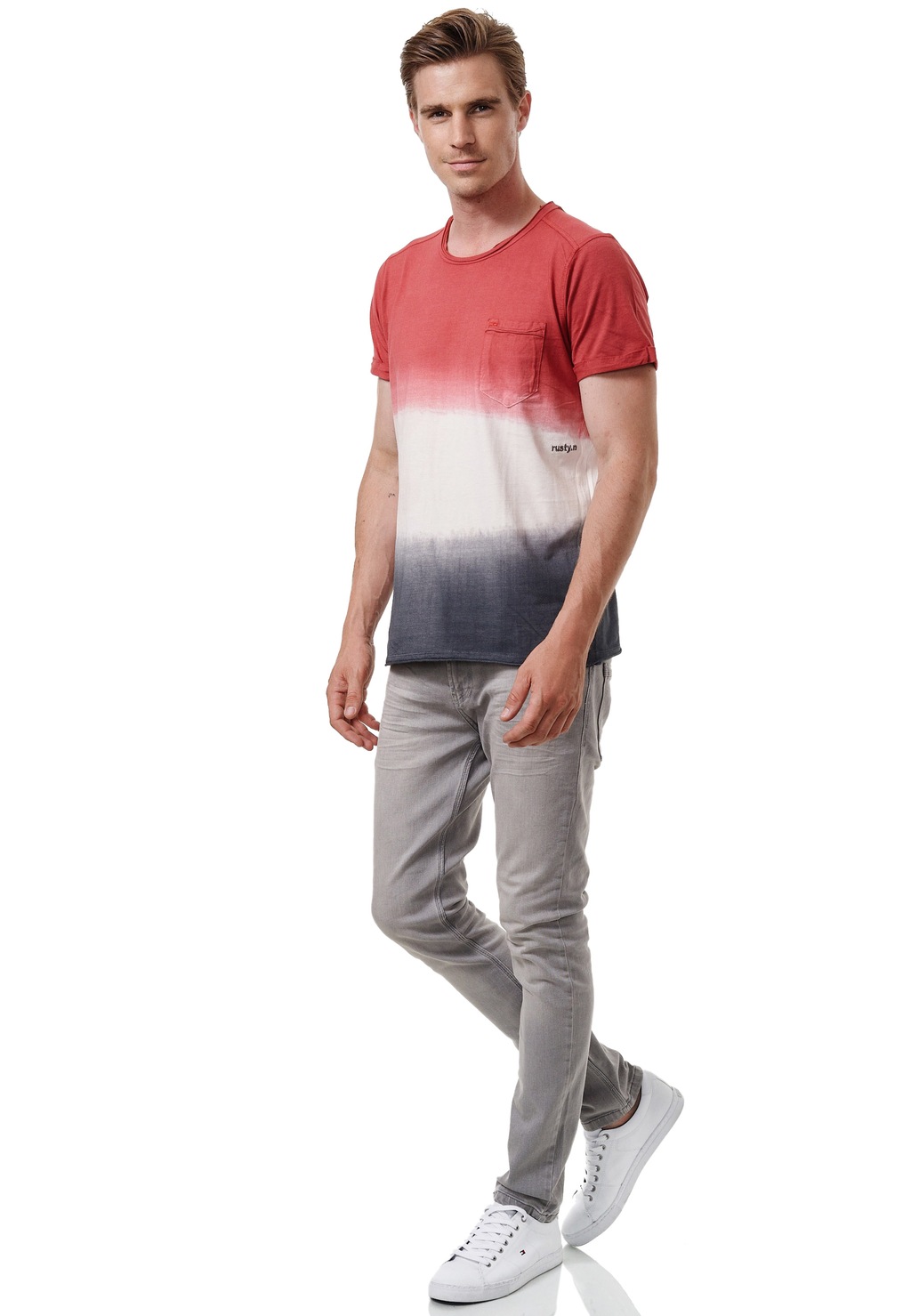 Rusty Neal T-Shirt, in toller Used-Optik günstig online kaufen