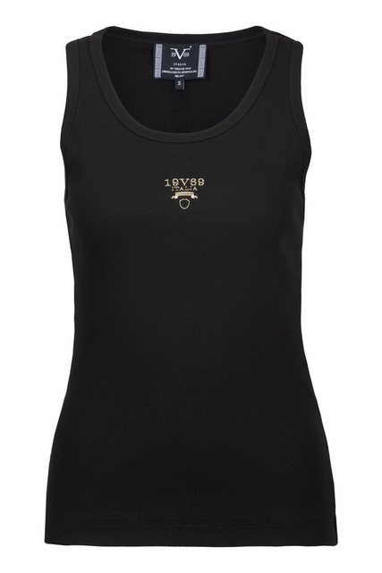 19V69 Italia by Versace T-Shirt BENICE GOLD LOGO TANK TOP R-NECK günstig online kaufen