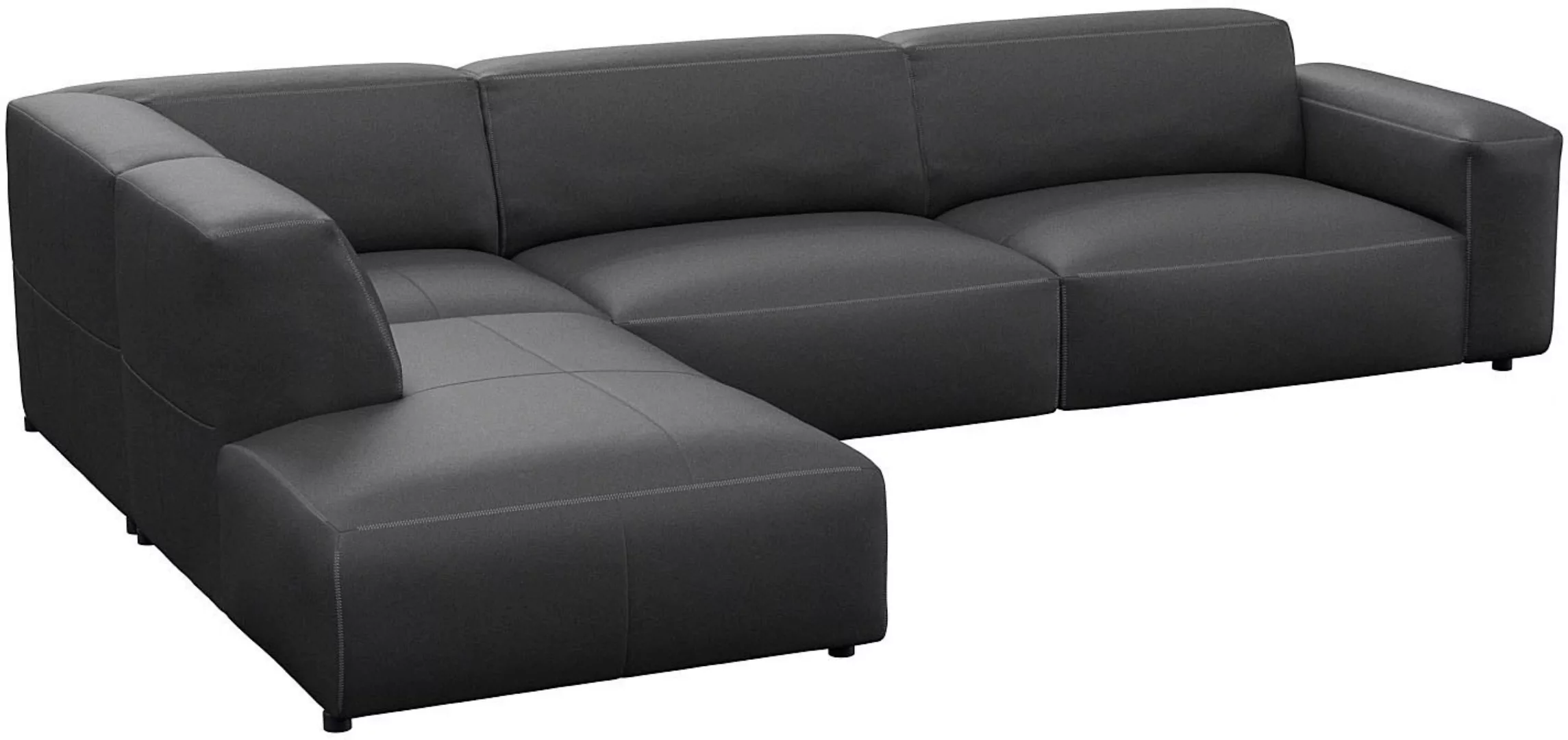 FLEXLUX Ecksofa »Lucera, super bequem durch hochwertigen Sitzaufbau mit Kal günstig online kaufen