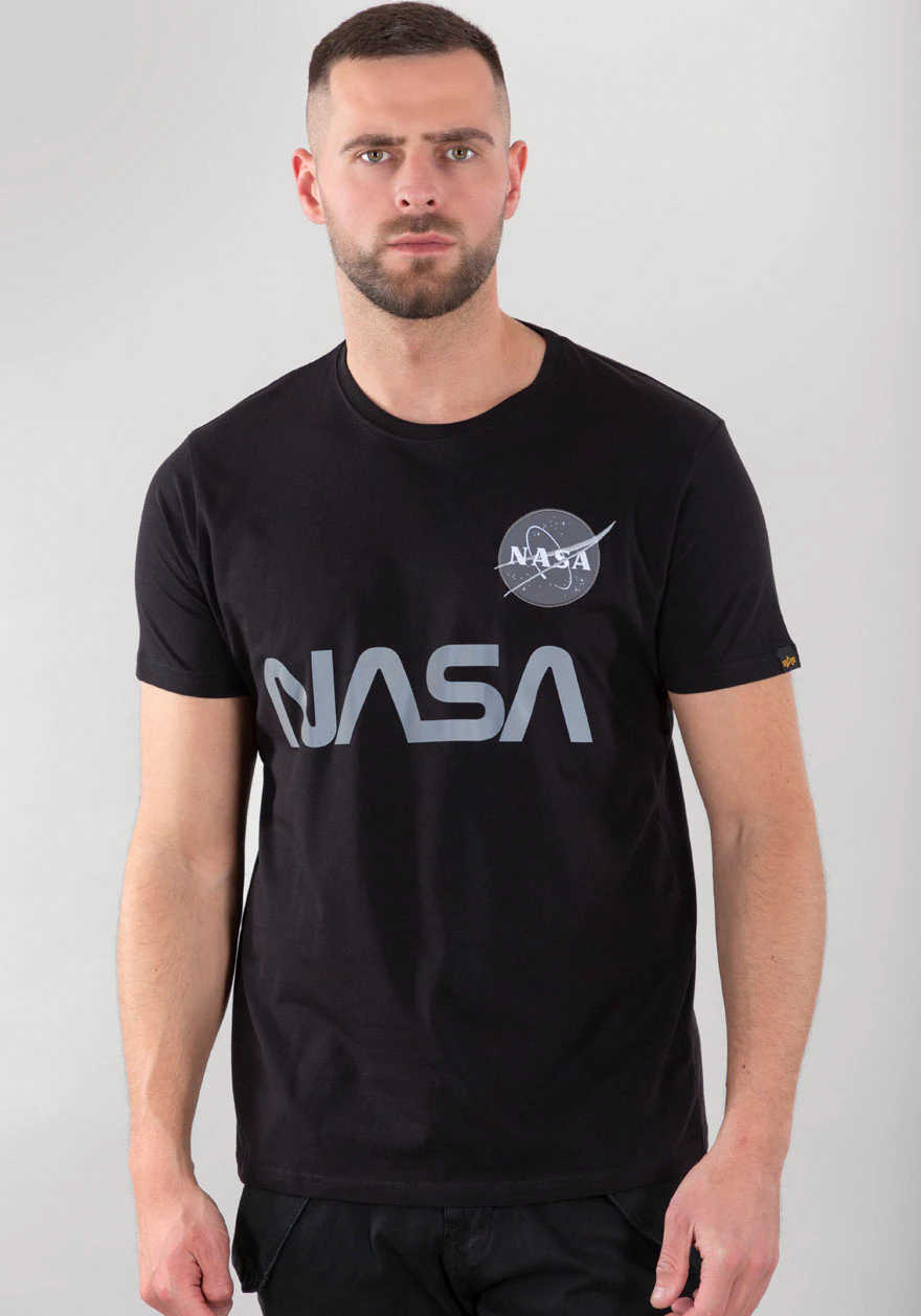 Alpha Industries Rundhalsshirt Nasa Reflective Tee günstig online kaufen