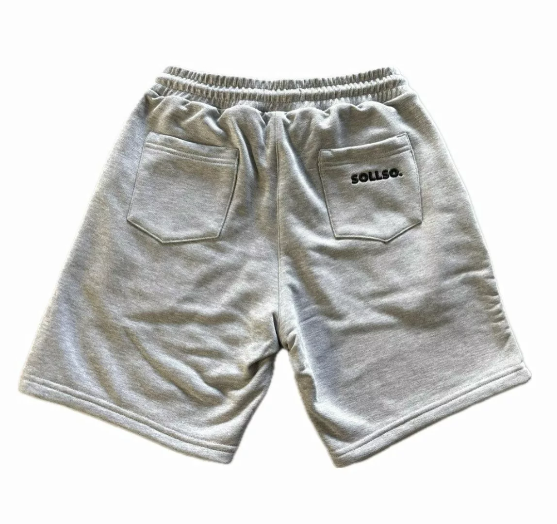 Sollso. Sweatshorts Sweatshorts „SOLLSO.“, Grau Melliert günstig online kaufen