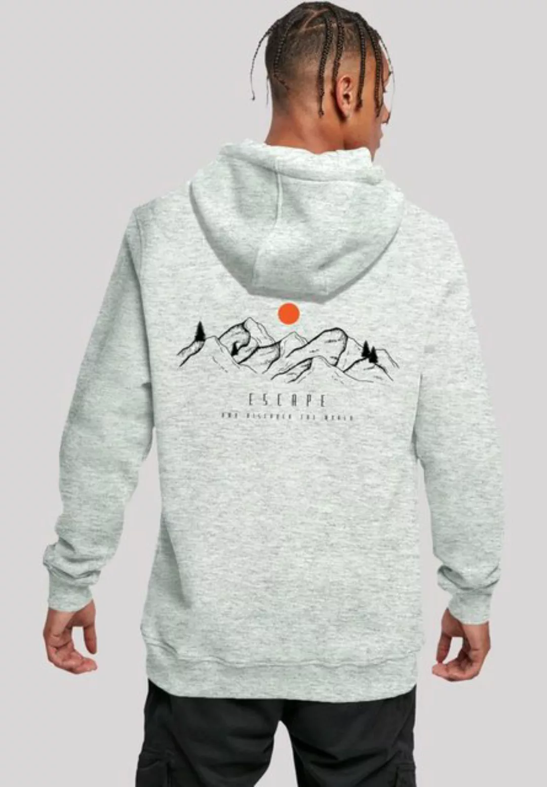 F4NT4STIC Kapuzenpullover MOUNTAIN x F4NT4STIC Print günstig online kaufen