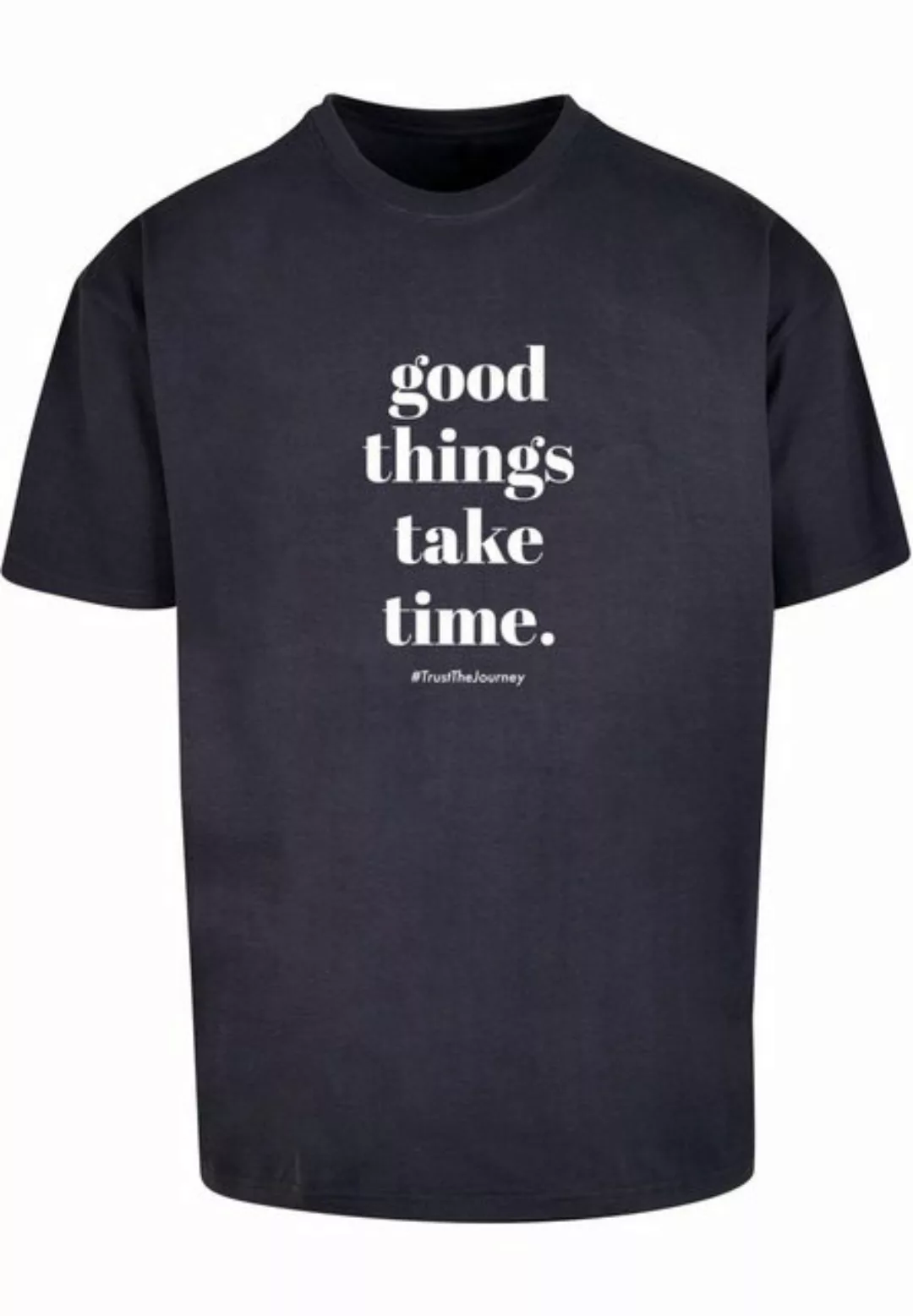 Merchcode T-Shirt Merchcode Herren Good Things Take Time Heavy Oversize Tee günstig online kaufen