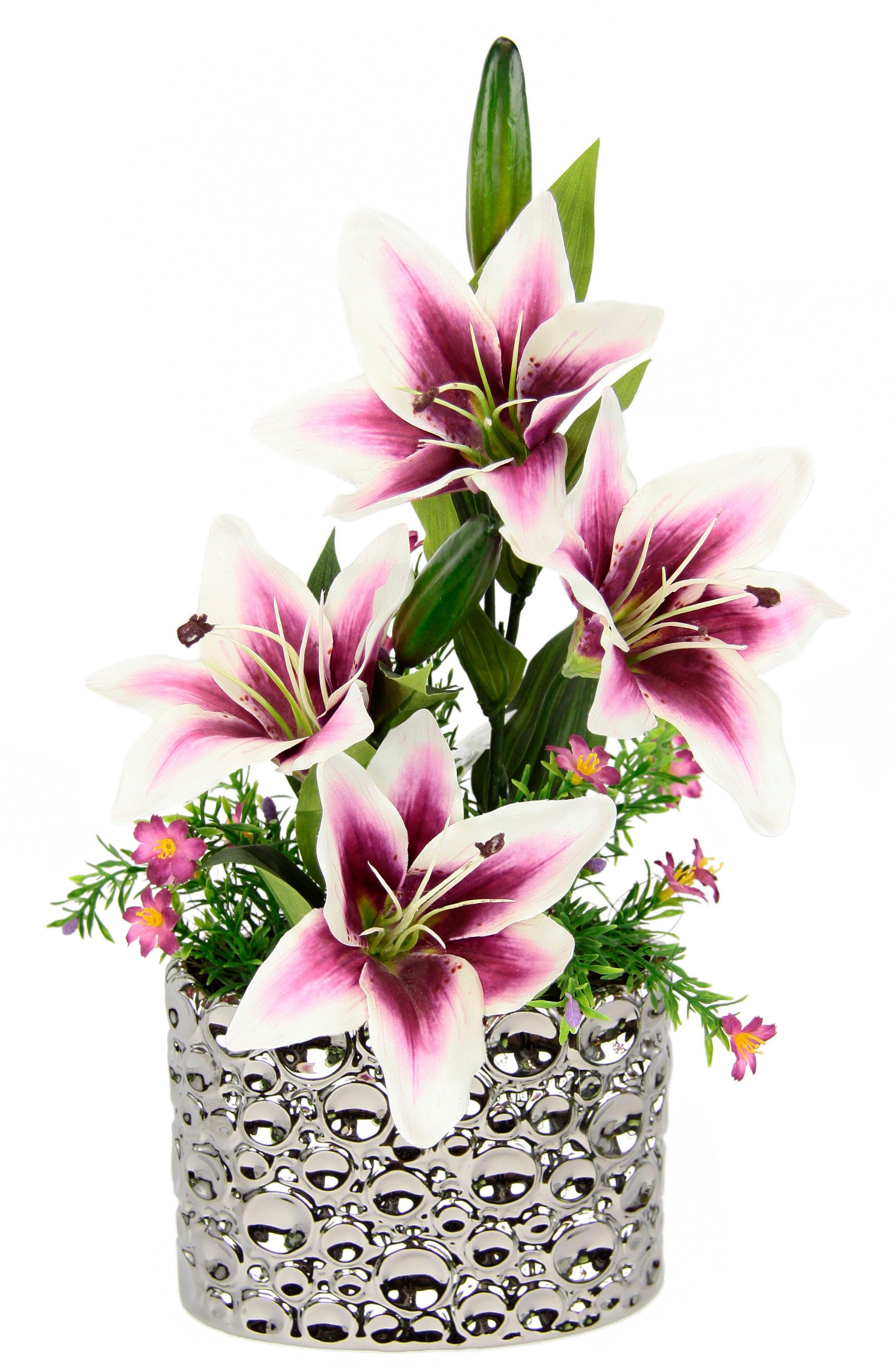 Kunstpflanze Lilien, I.GE.A., Höhe 44 cm, günstig online kaufen